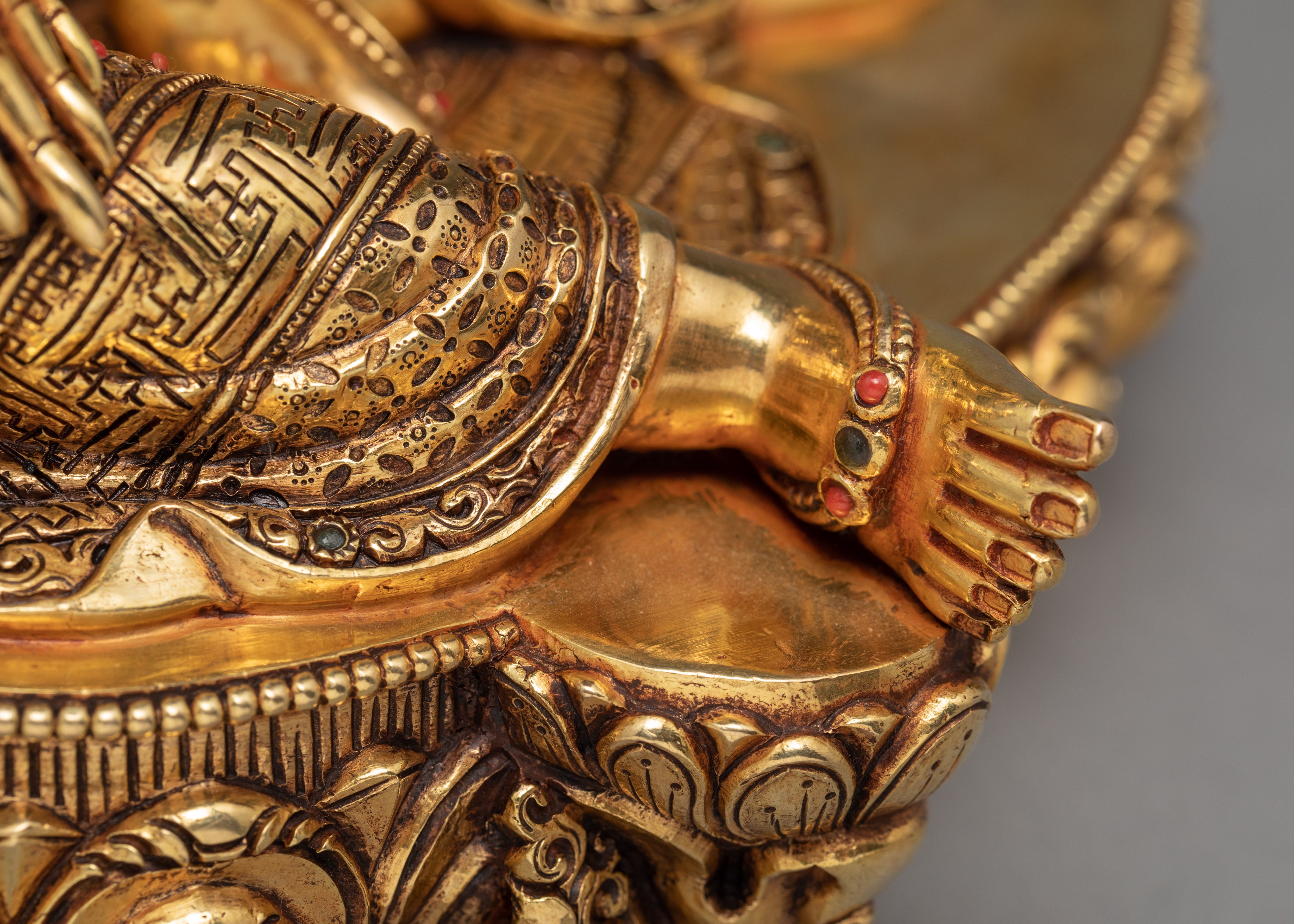 Green Tara Statue | Himalayan Buddhist Art | Tara Statue