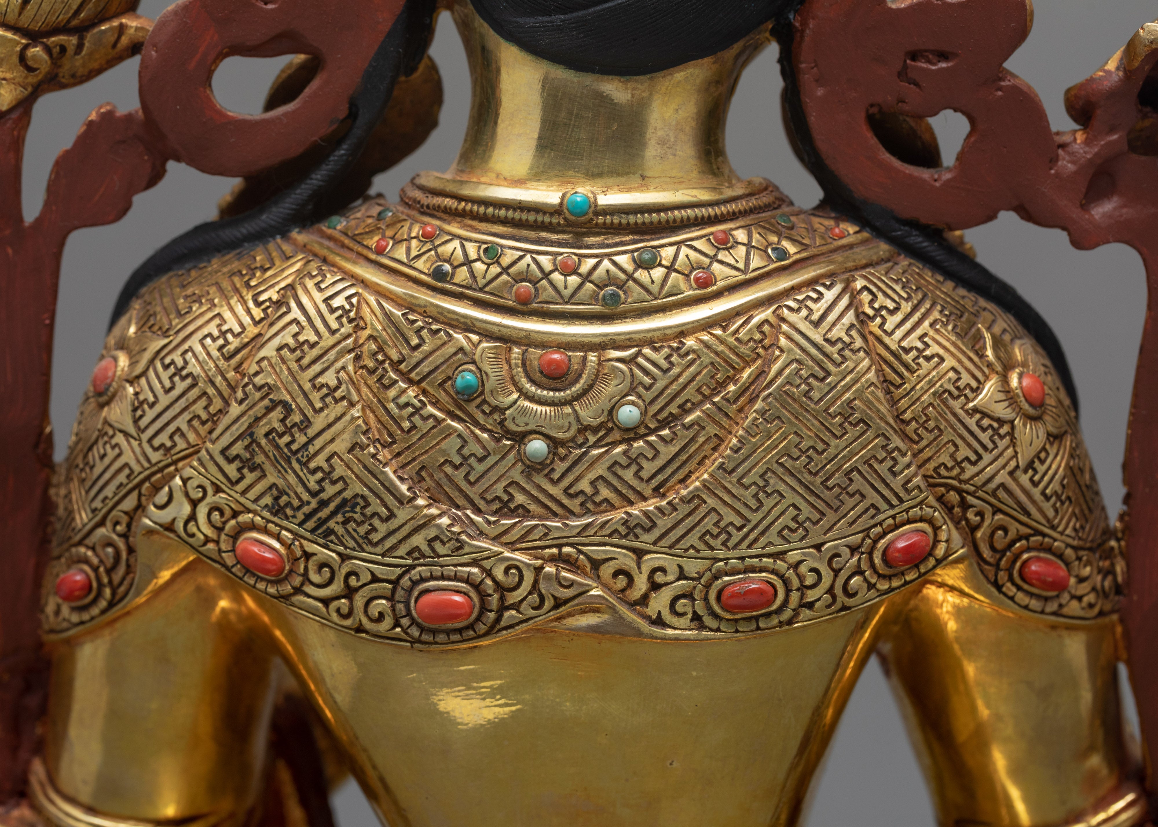 Green Tara Statue | Buddhist Deity | Female Buddha