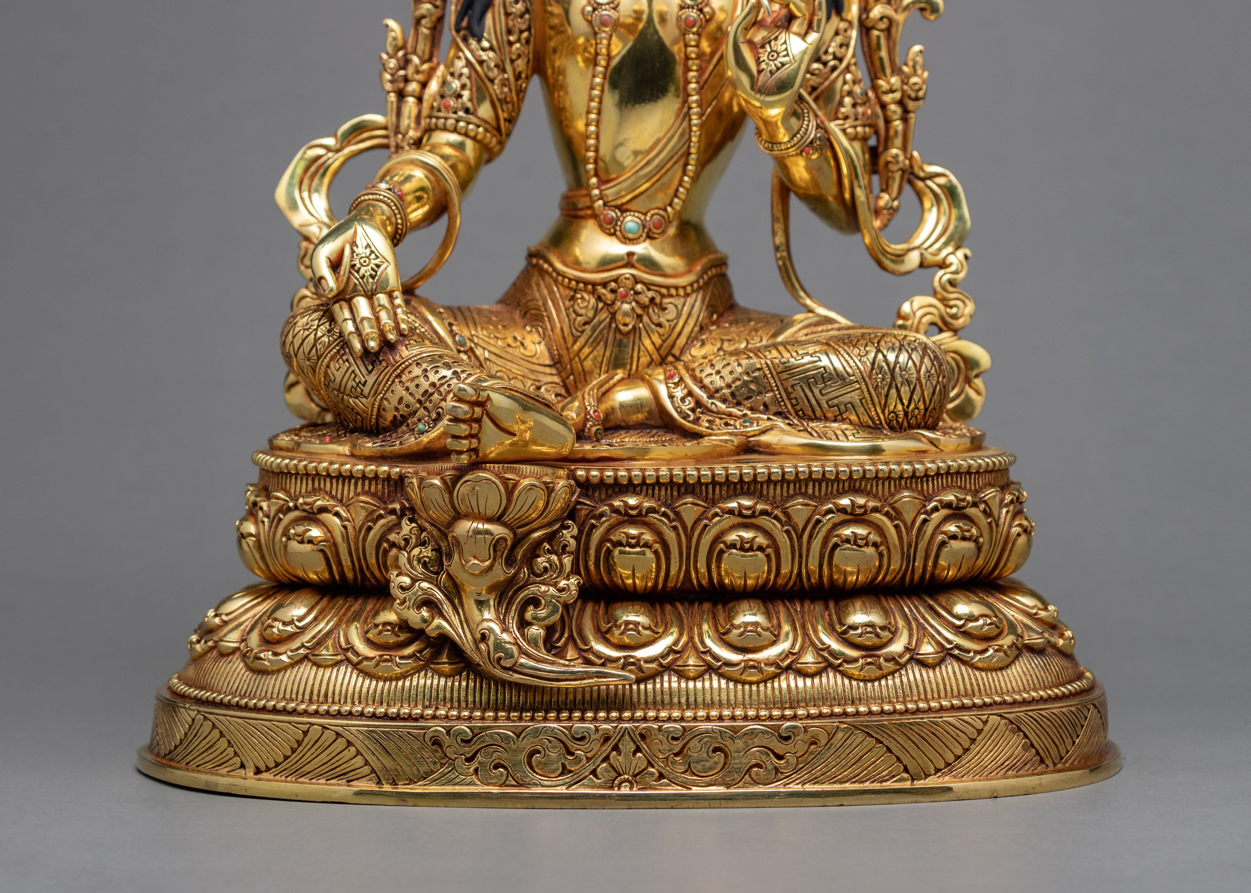 Tara Green Statue | Art of Himalaya