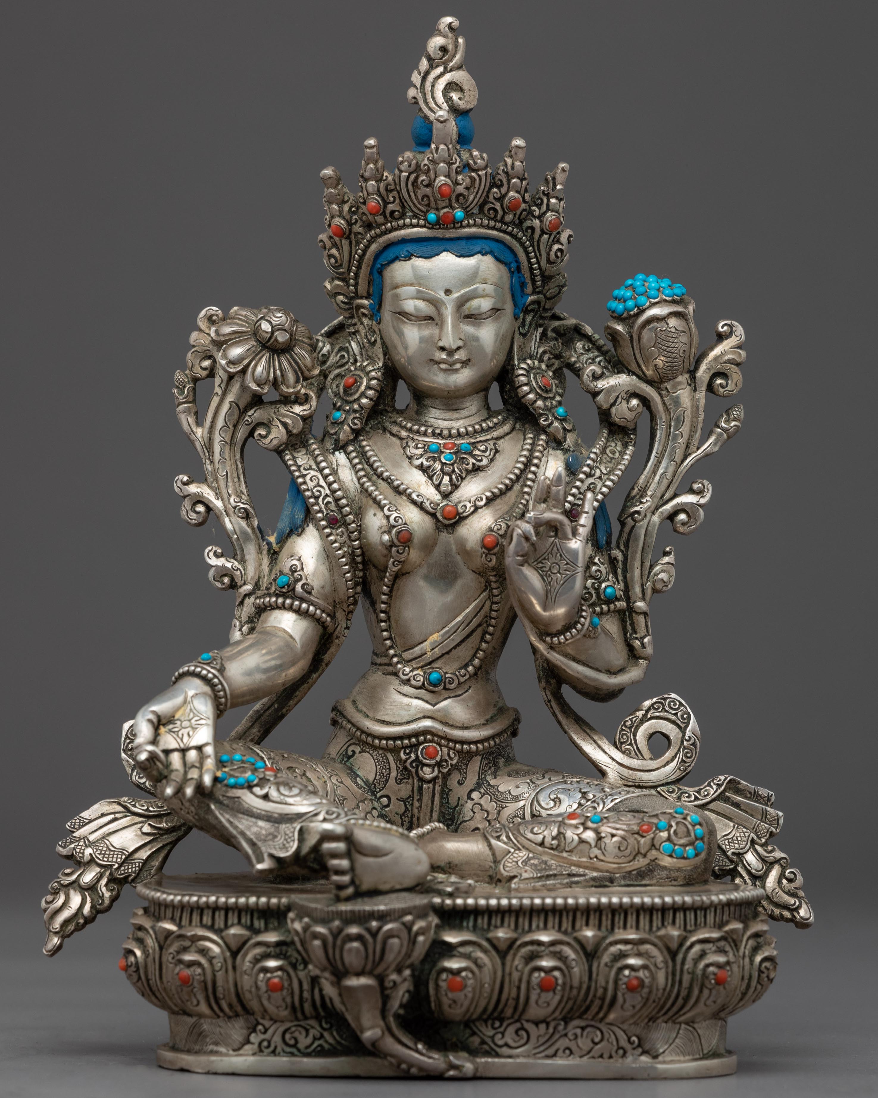 Compassionate Green Tara Sculpture