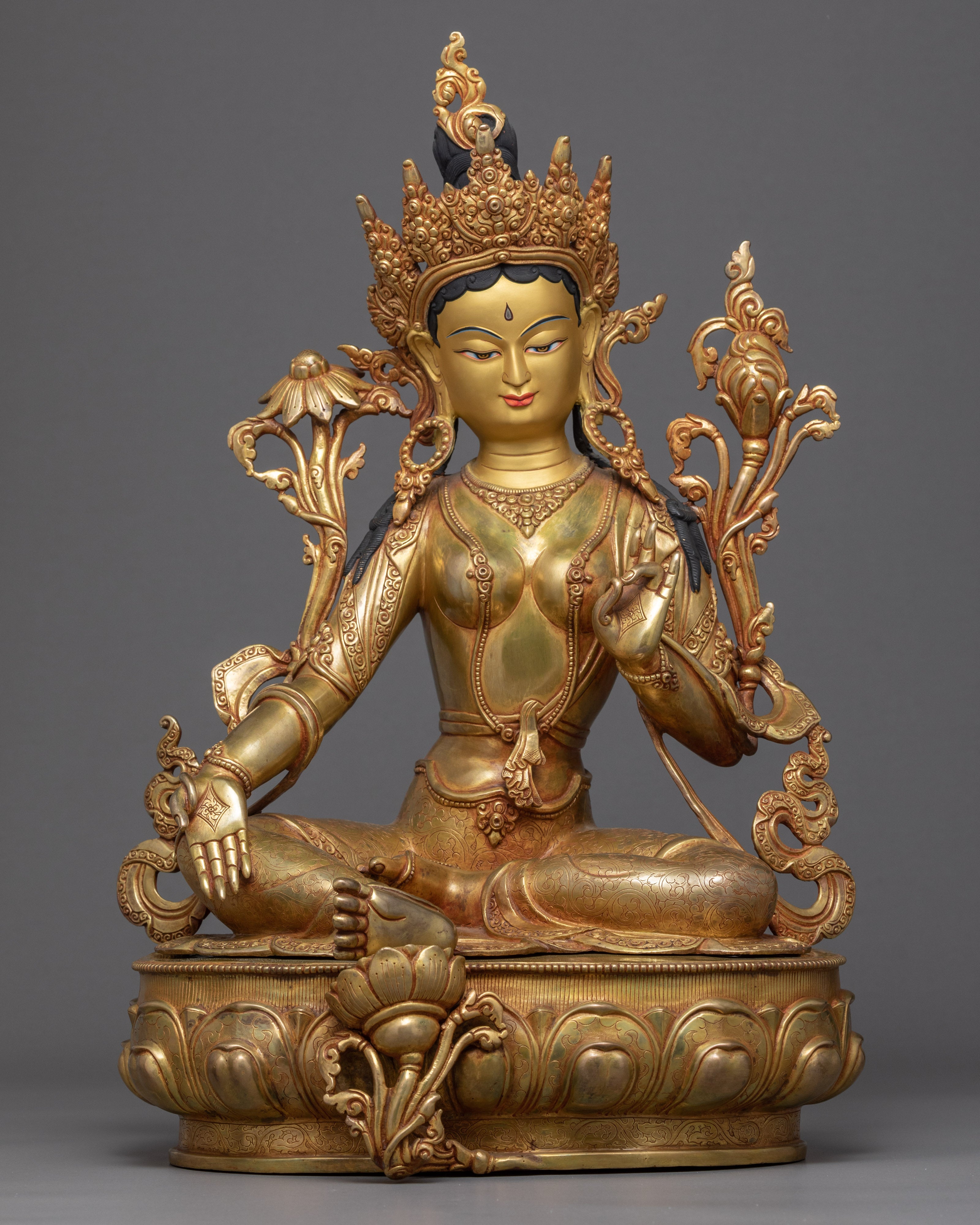 Tibetan Sgrol-ljang Statue