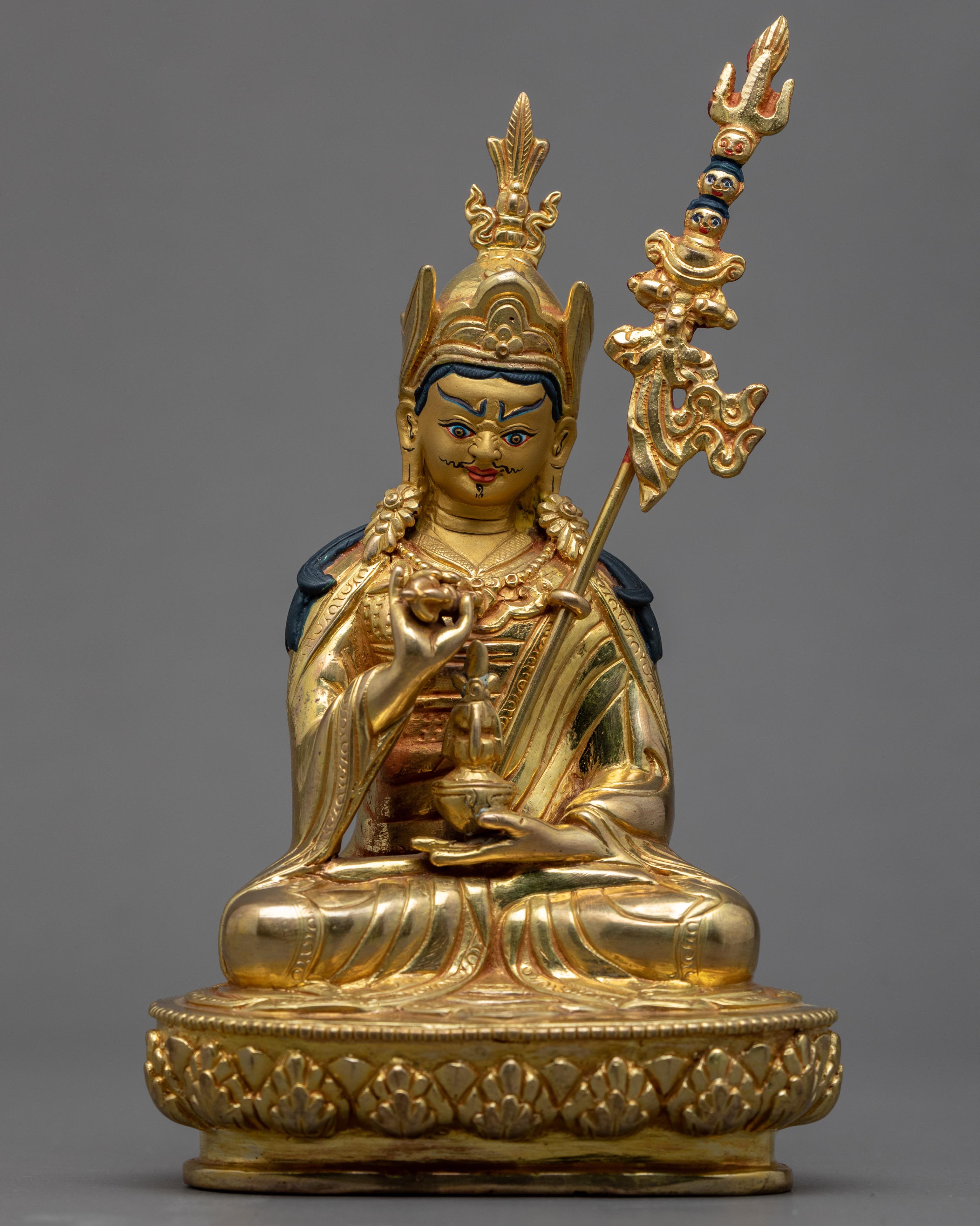 Semi Wrathful Guru Rinpoche Sculpture