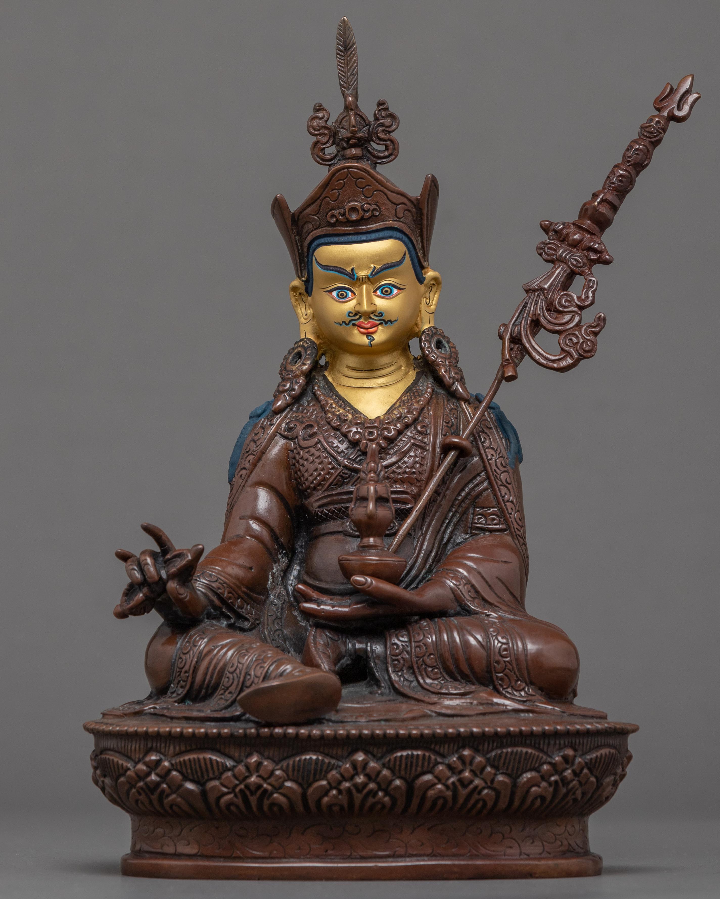 Precious Guru Rinpoche Sculpture