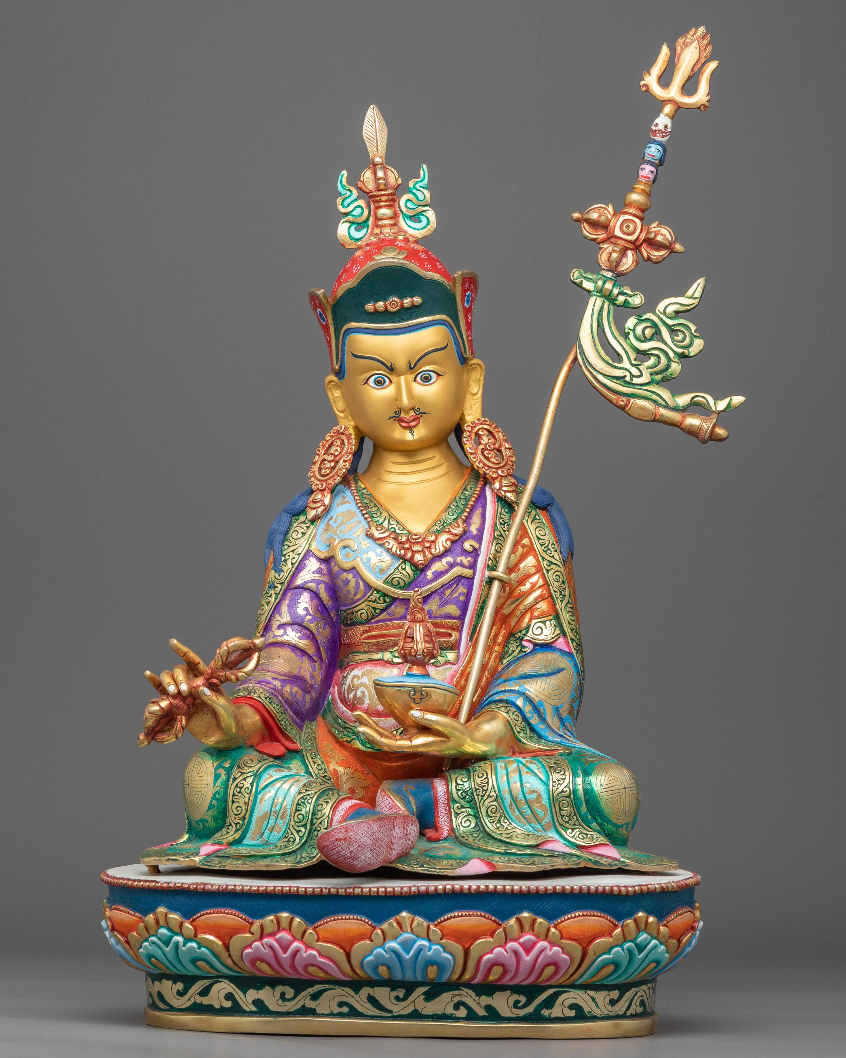 statue for mantra of guru rinpoche