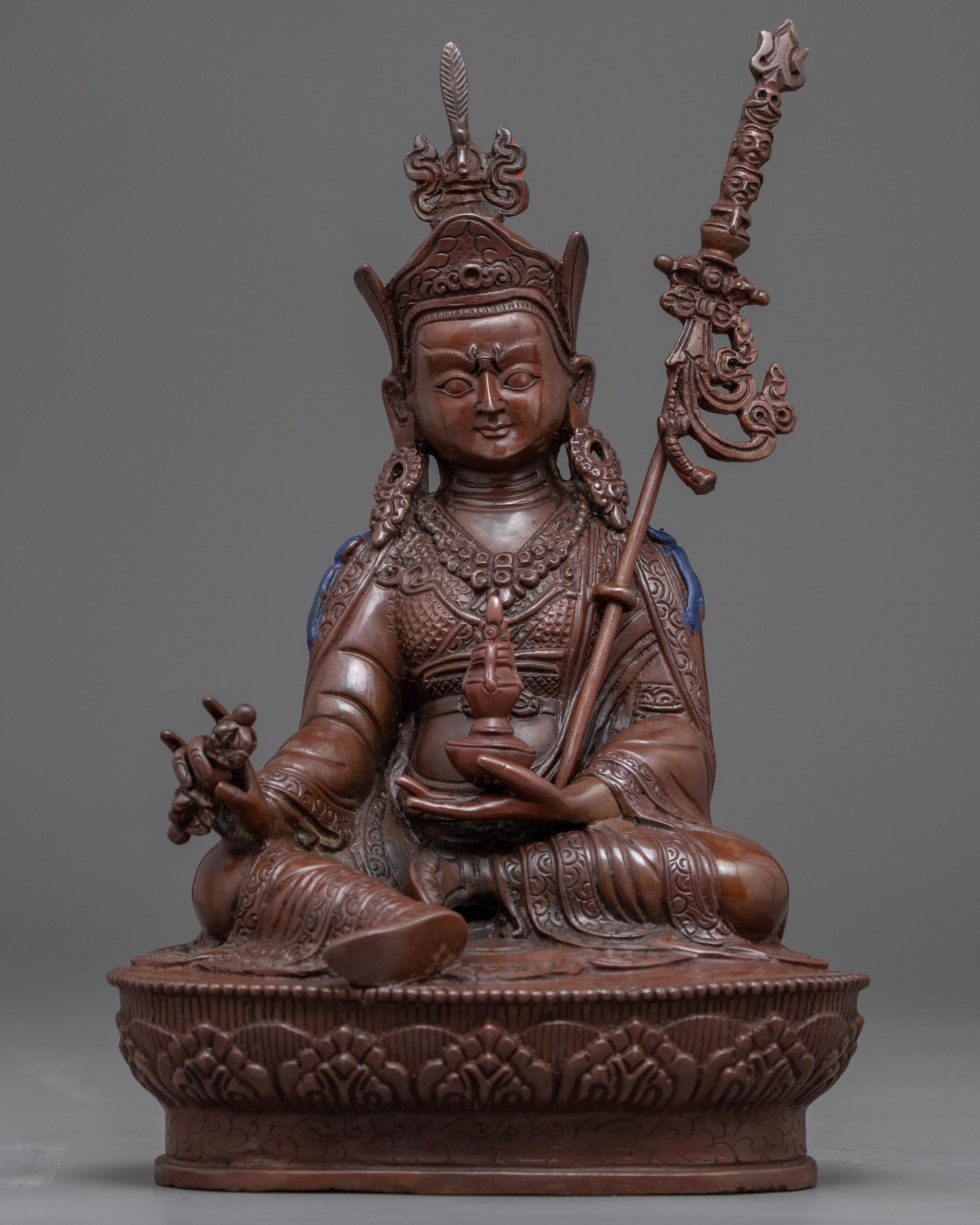 Guru Rinpoche Copper Statue