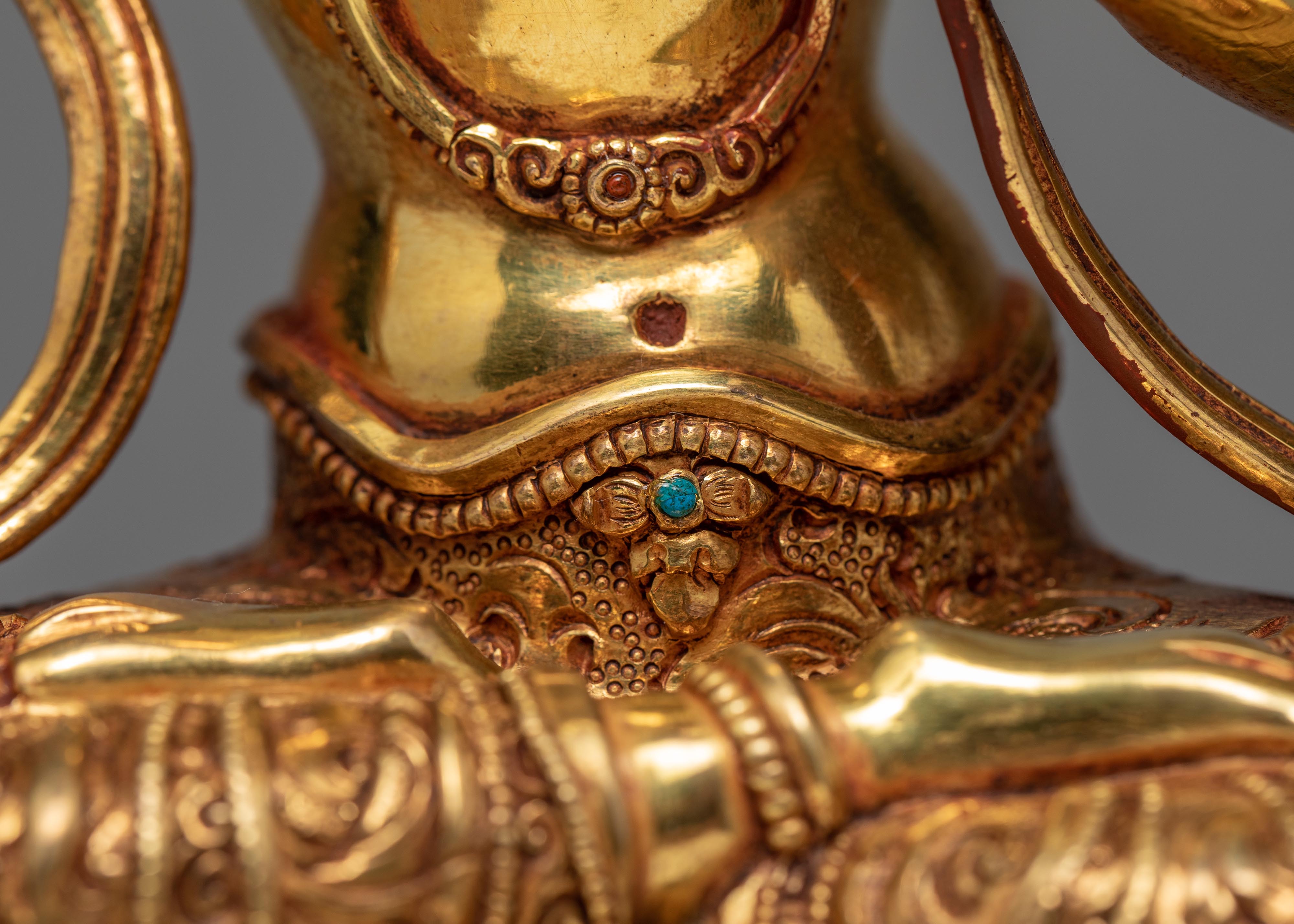 Manjushree Statue | Wisdom Deity | Handmade Bodhisattva Statue