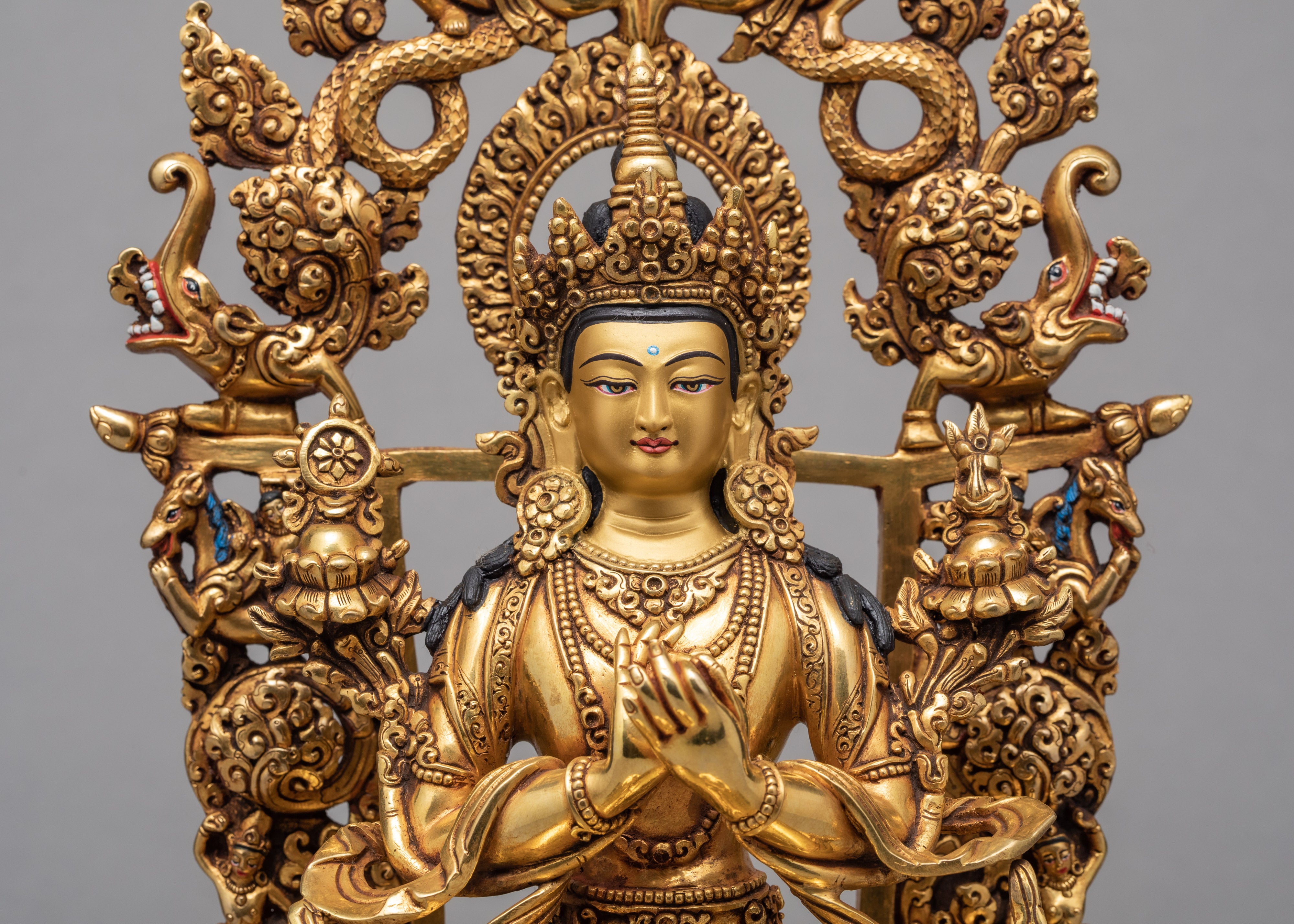 Maitreya Buddha Statue | Tibetan Buddhist Sculpture