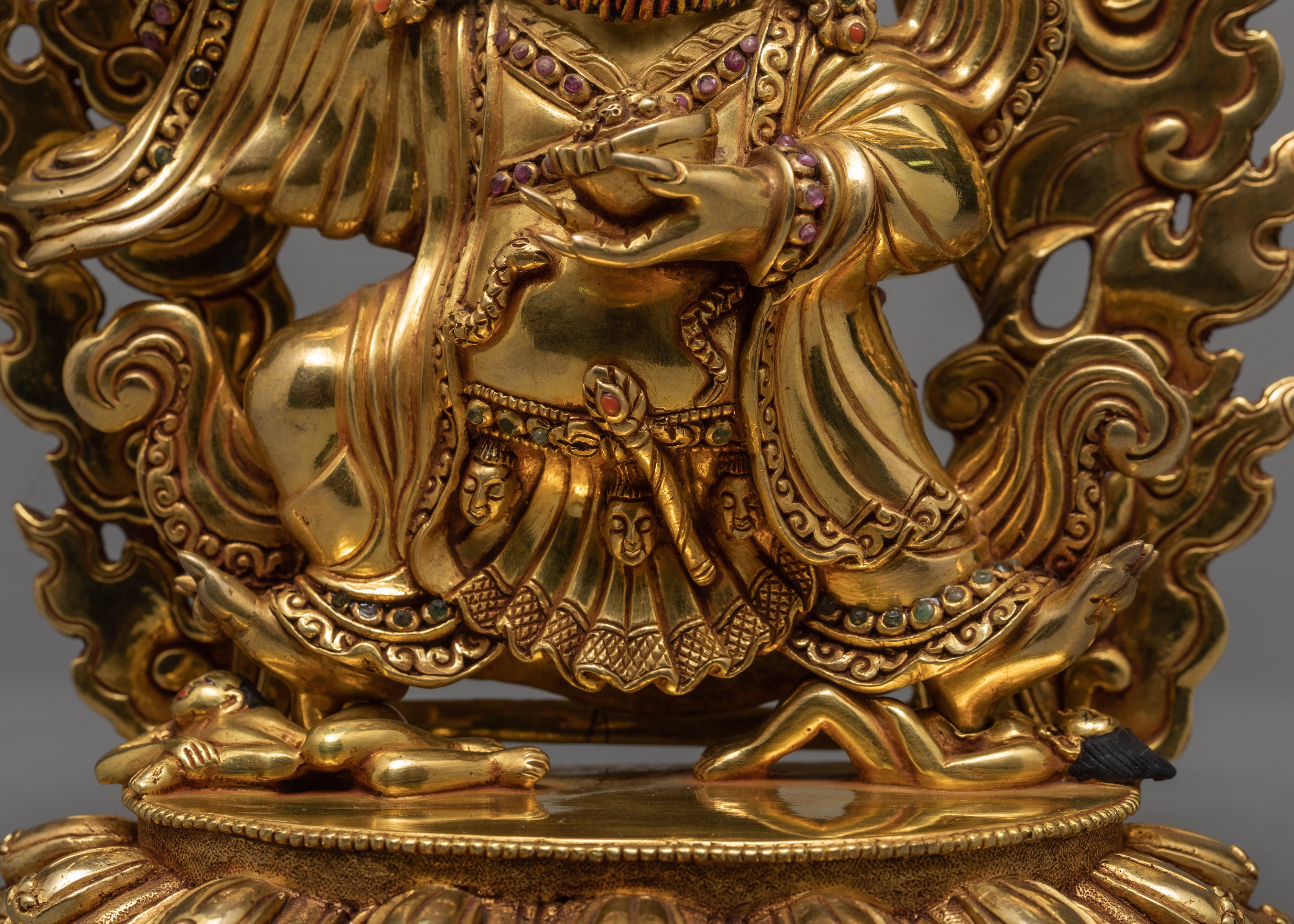 Mahakala Bernagchen | Gold Plated Mahakala Statue