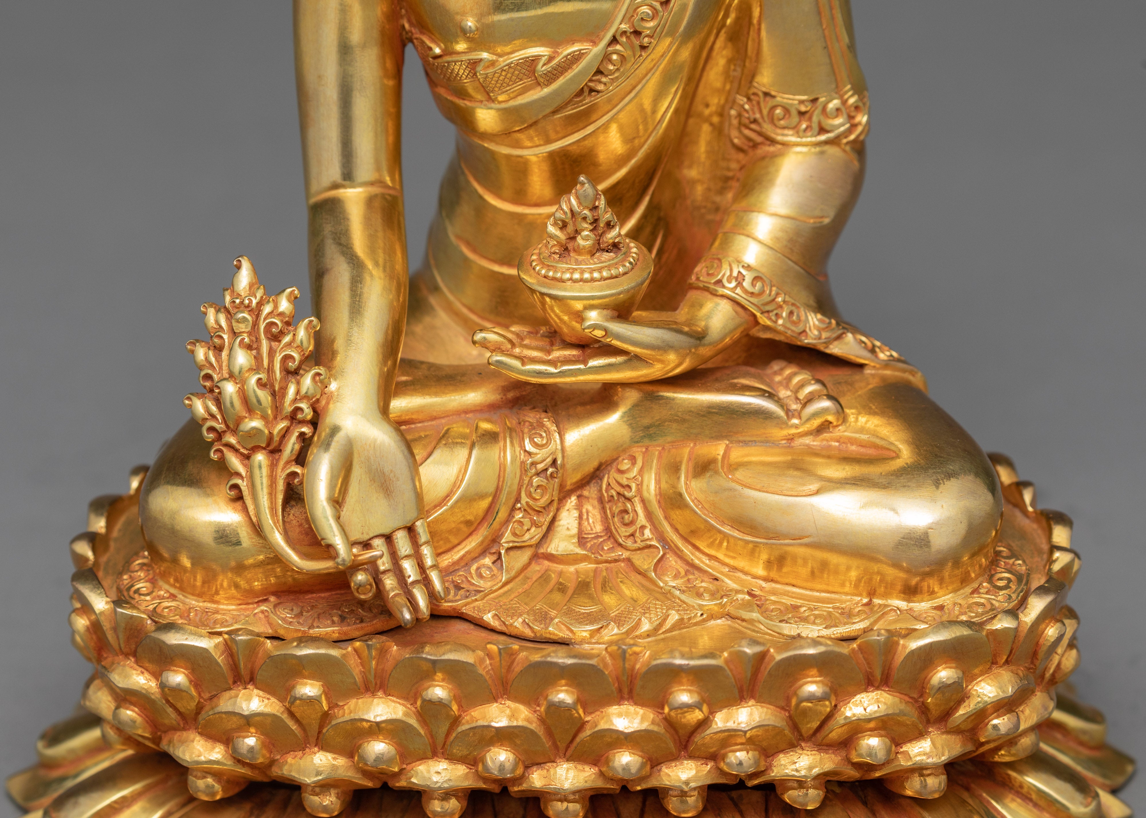 Medicine Buddha Statue | Tibetan Buddhist Deity