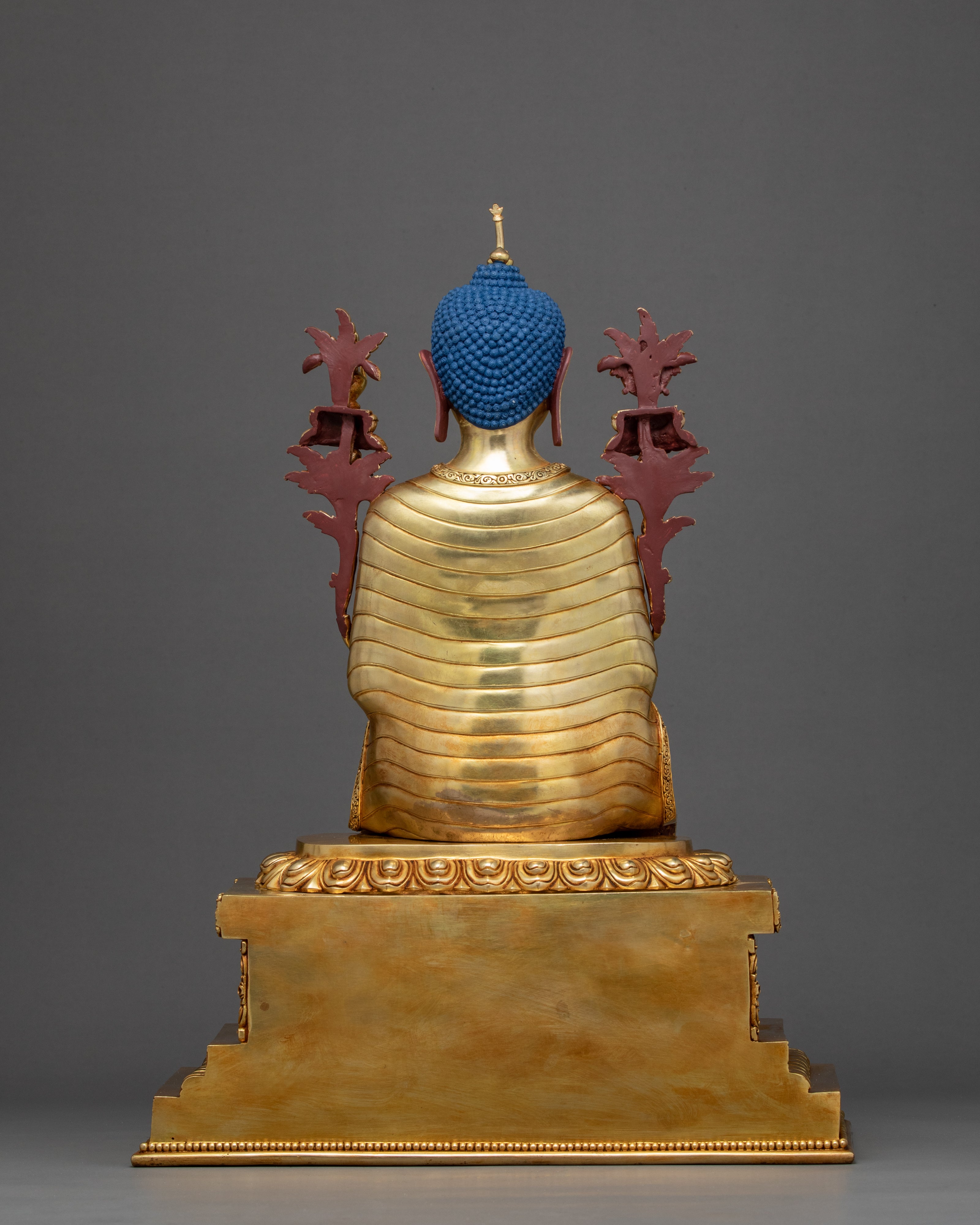 Indoor Maitreya Buddha Statue | Traditional Hand Carved Buddhist Art