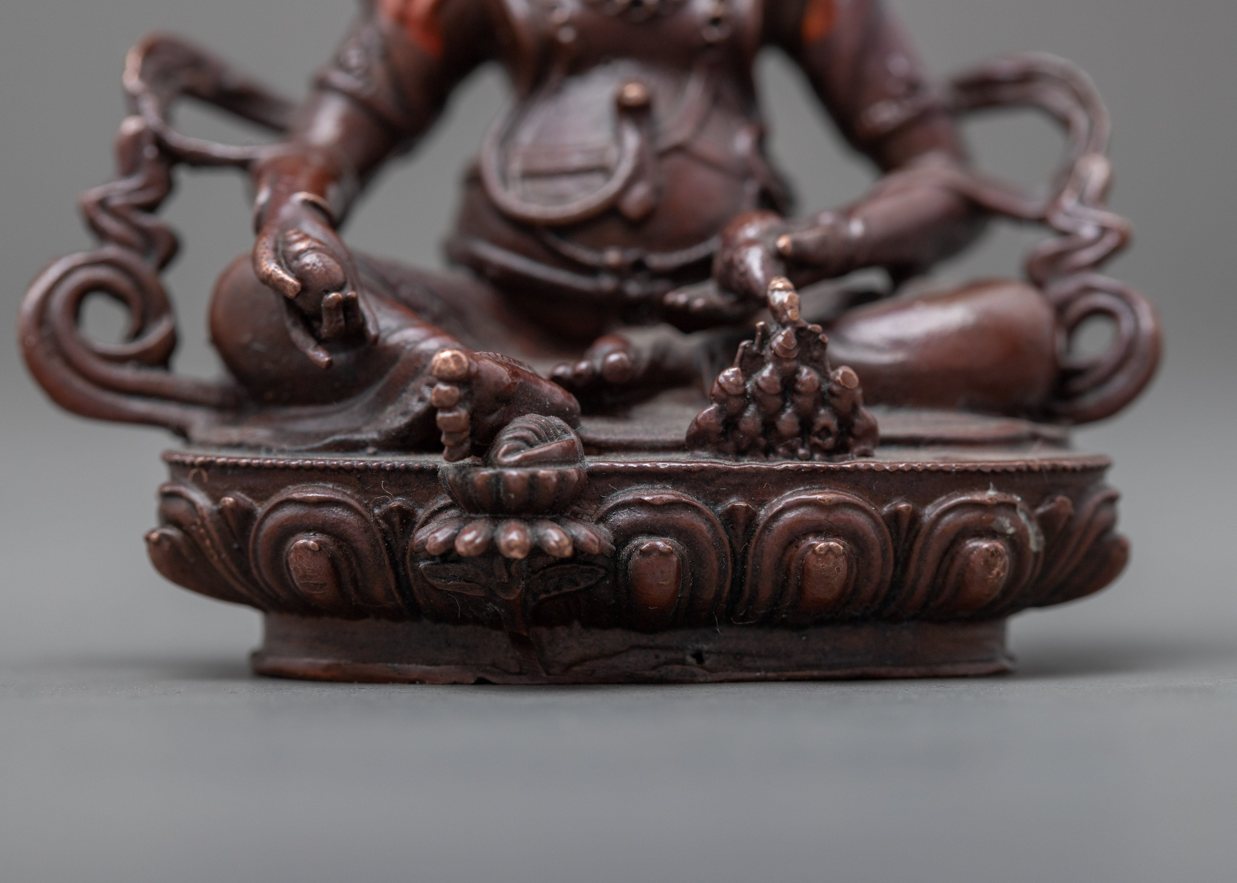 Miniature Dzambhala Sculpture | Buddhist Ritual Art