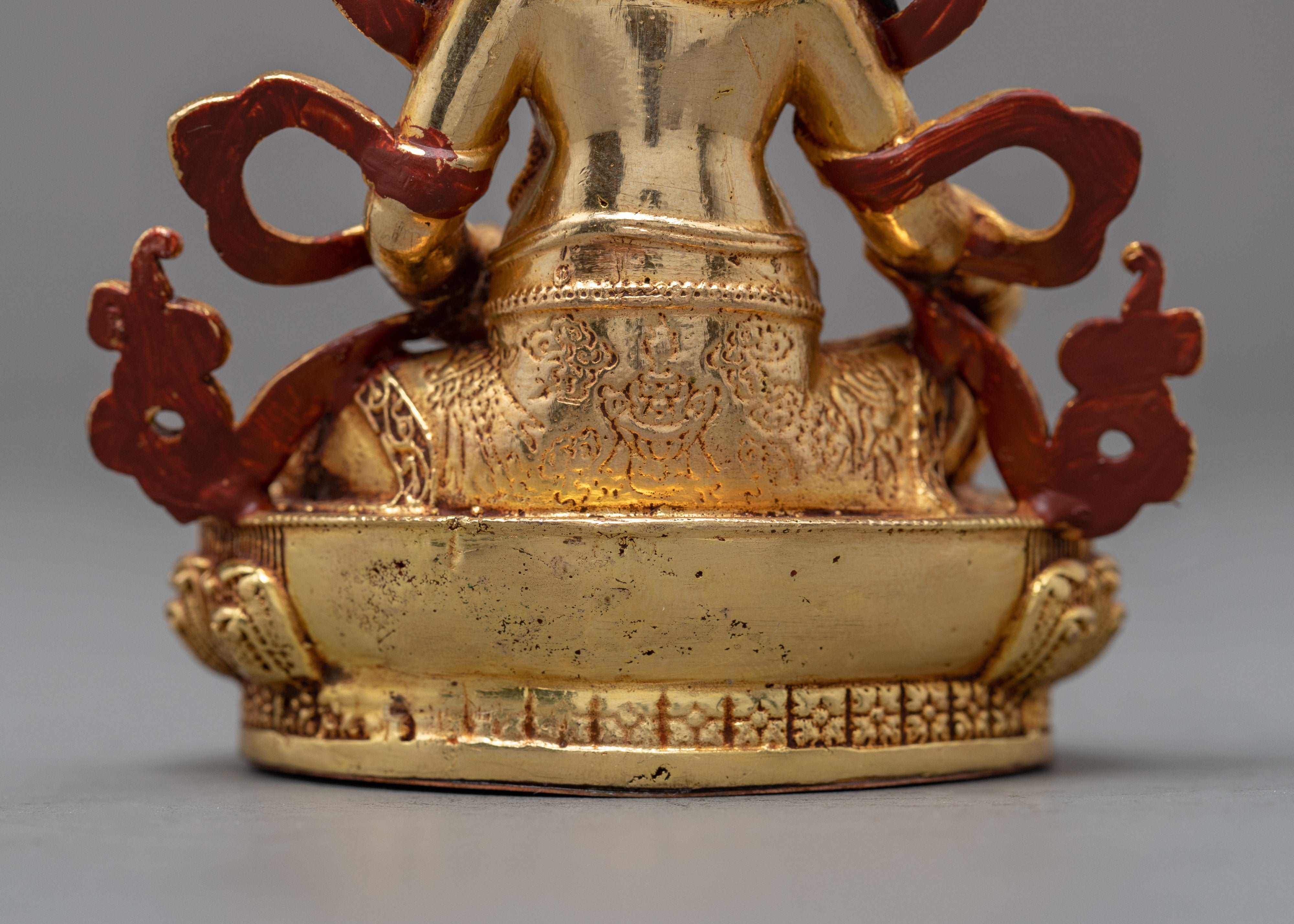 Mini Dzambhala Statue | Buddhist Wealth Deity Art