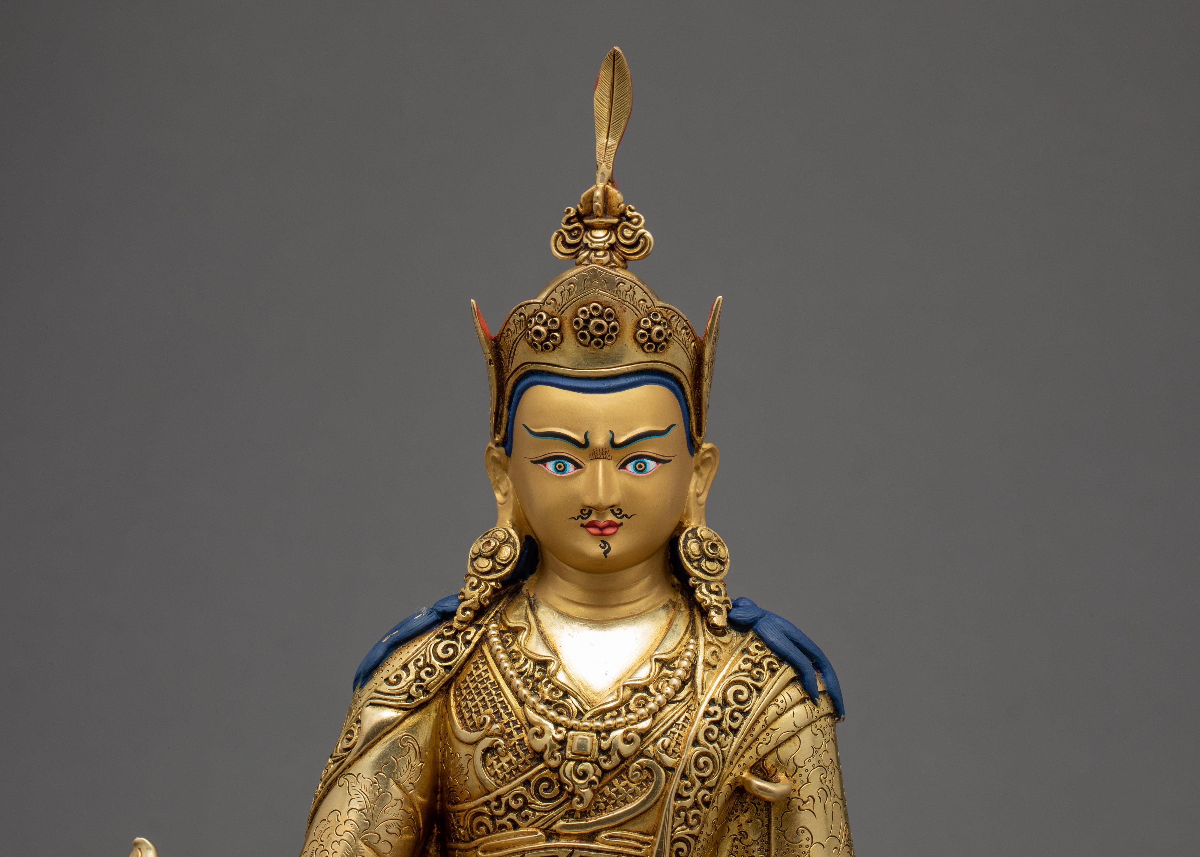 Orgyen Menla Statue | Traditional Handmade Medicine Guru Sculpture