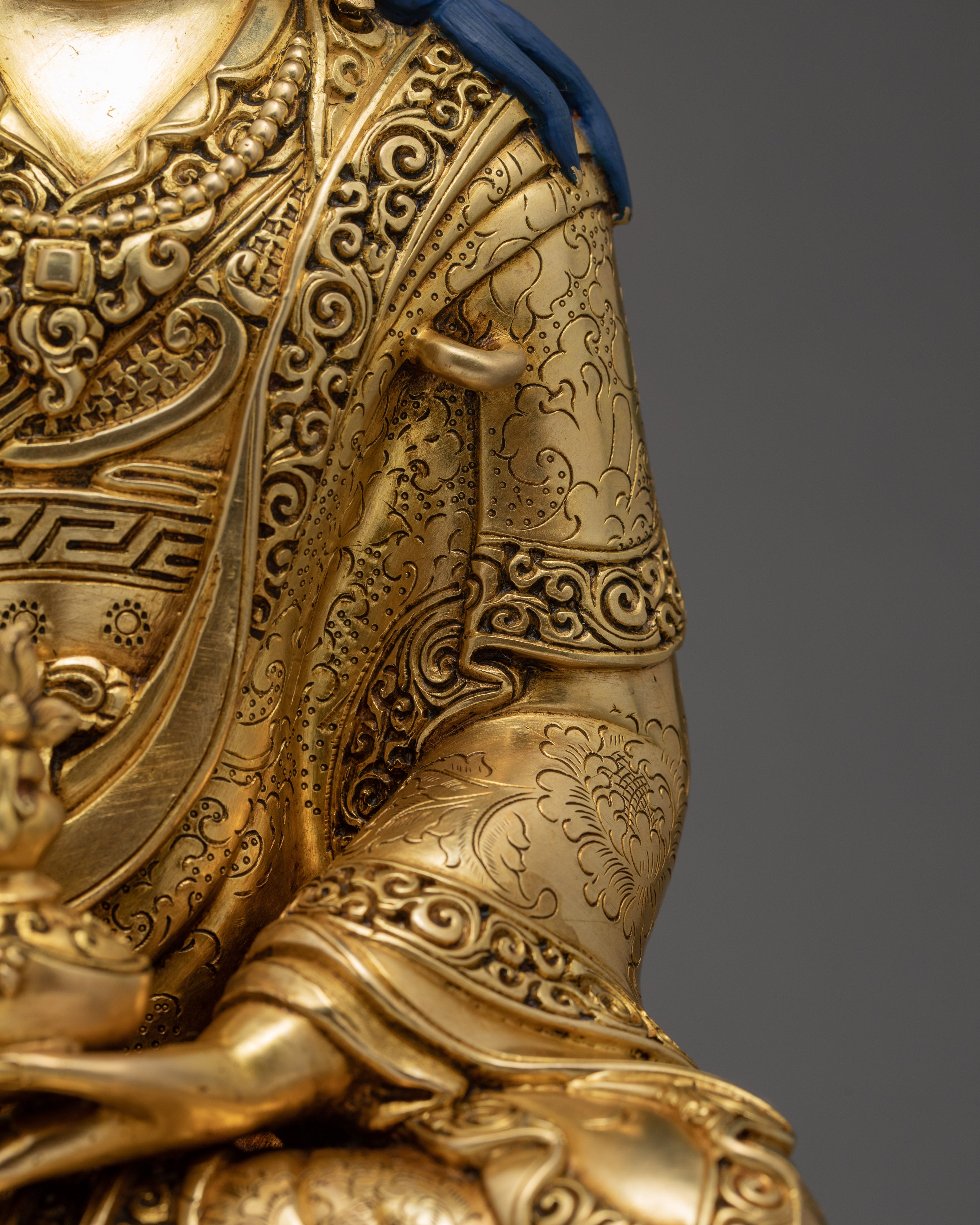 Orgyen Menla Statue | Traditional Handmade Medicine Guru Sculpture