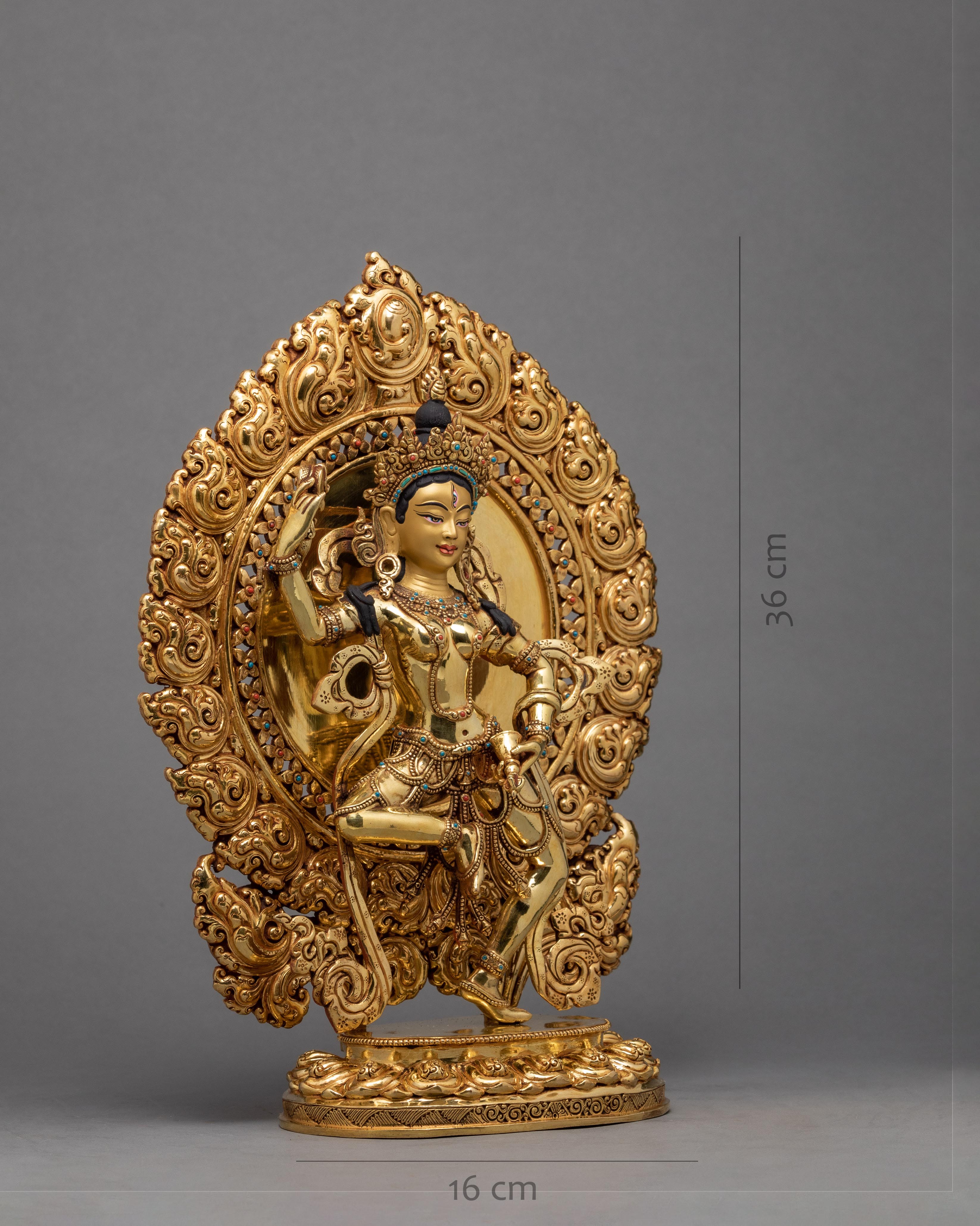 Machig Labdron Statue | A Fearless Dakini Statue | Yogini of Tibet