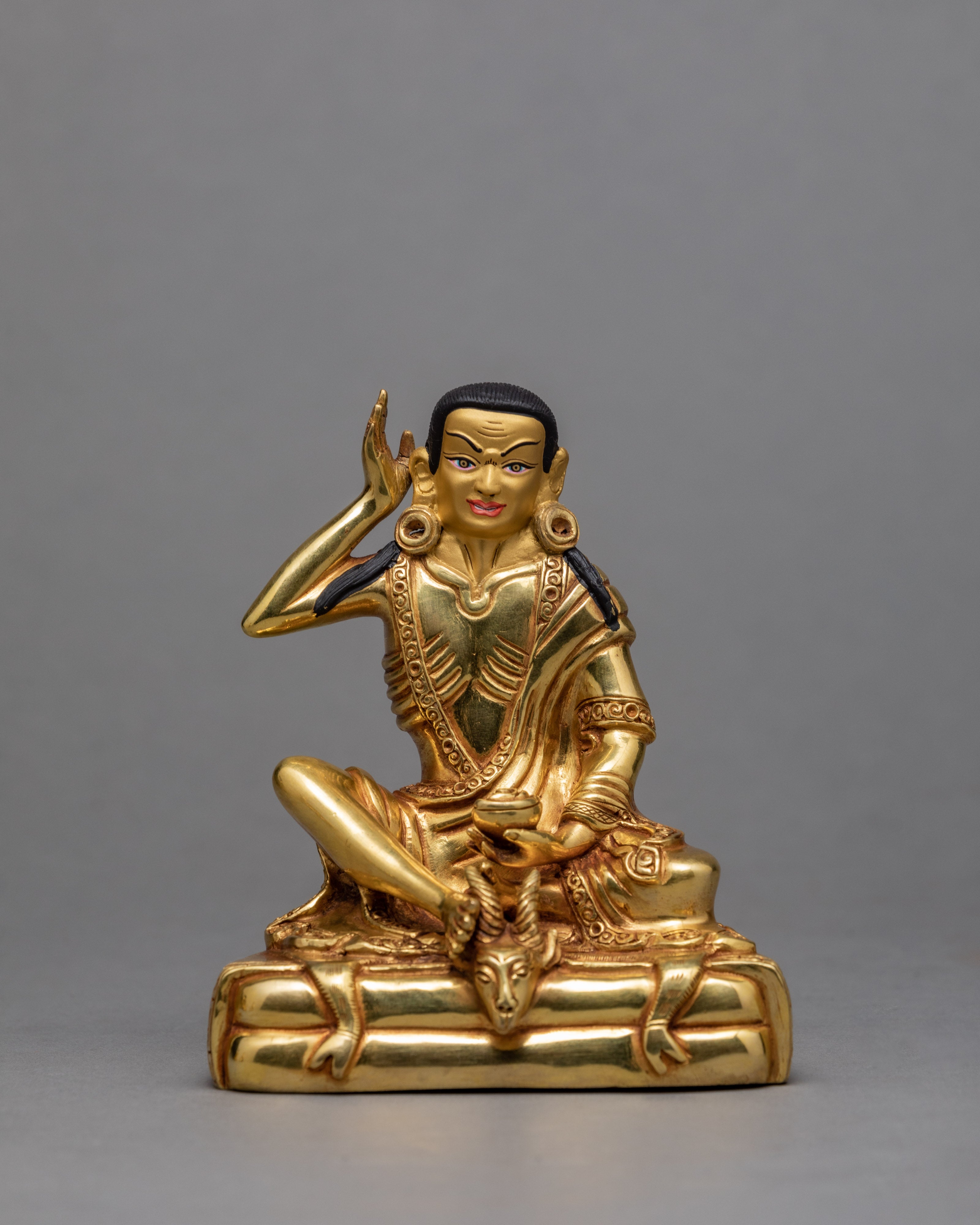 Three Great Kagyu Teachers statues | Marpa Lotsawa | Milarepa | Gampopa