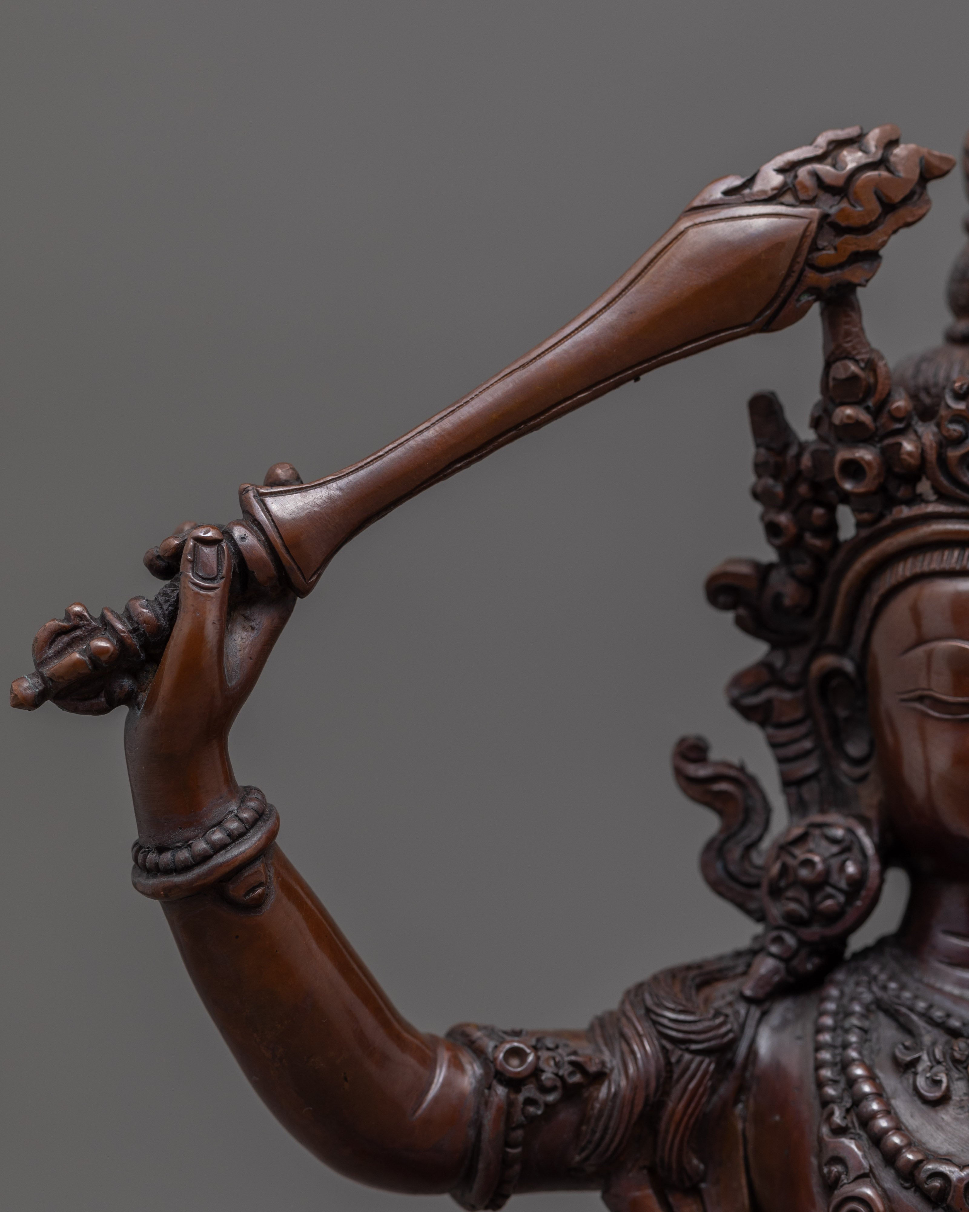 Manjushri Statue Nepal | Tibetan Himalayan Art