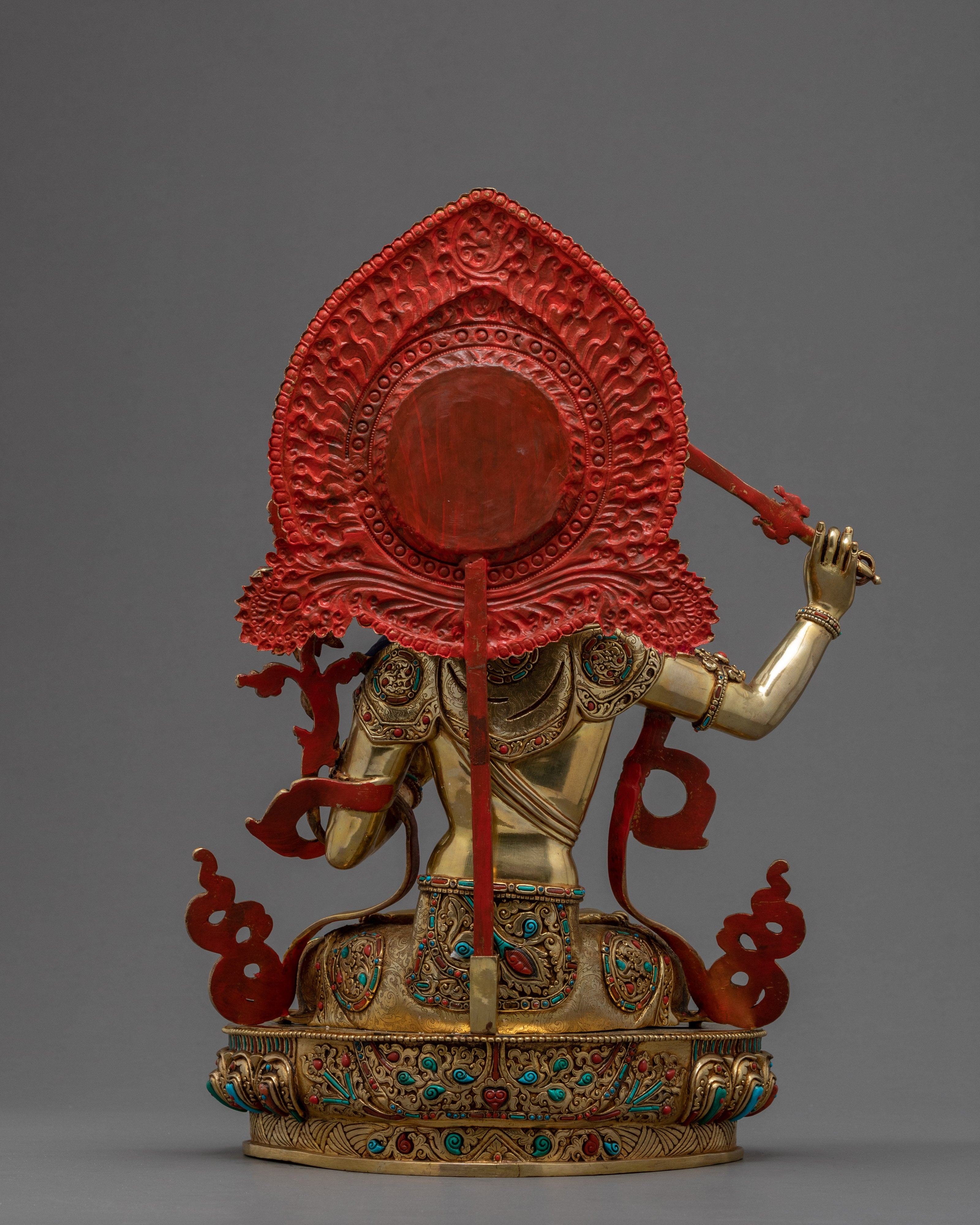 Tibetan Manjushri | Wisdom Buddha Handcarved Statue