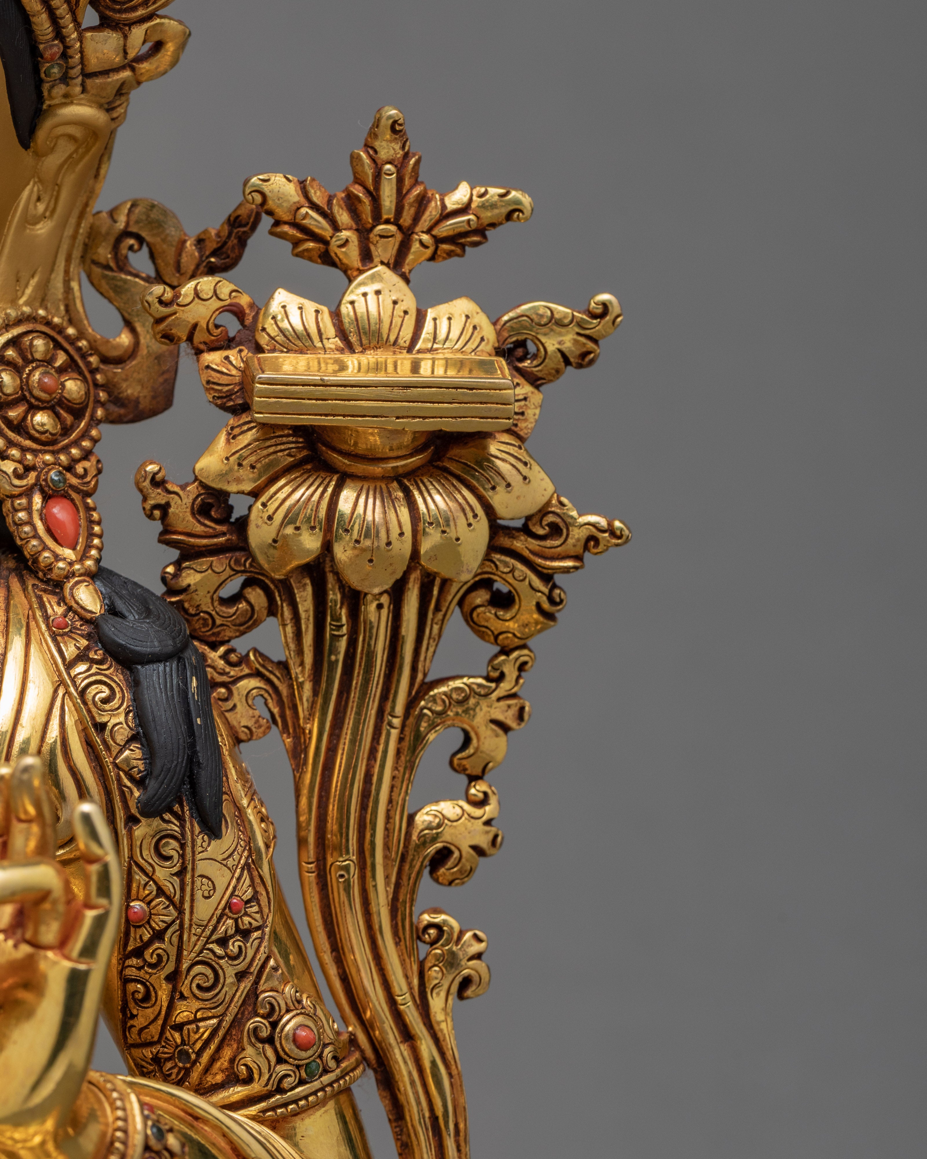 Peaceful Manjushri |  Jampal Yang Statue | Bodhisattva Of Wisdom