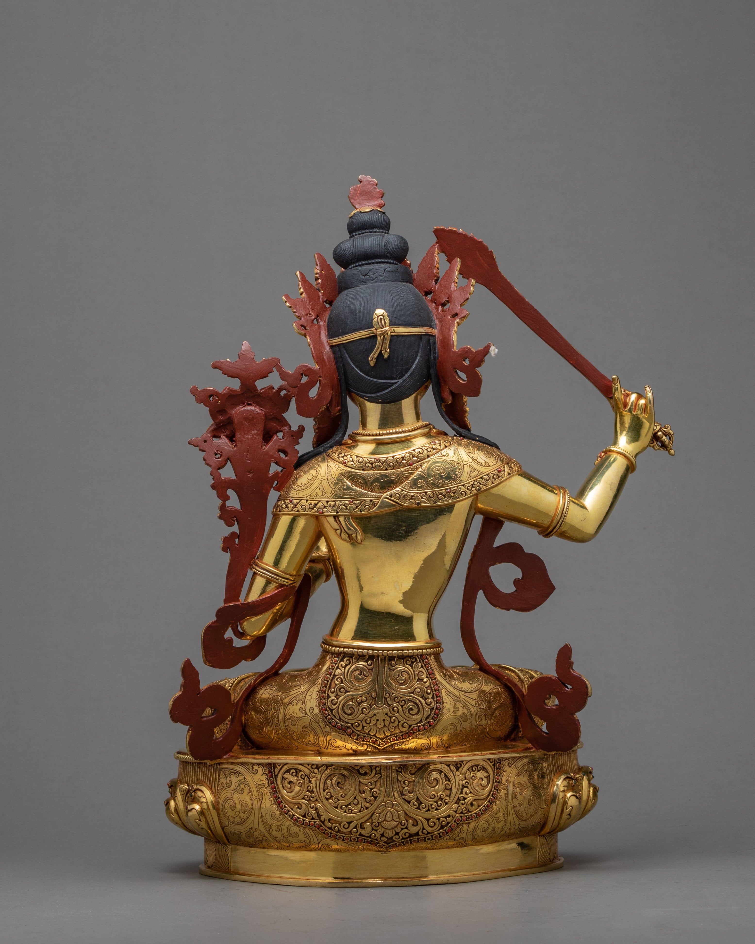 Peaceful Manjushri |  Jampal Yang Statue | Bodhisattva Of Wisdom