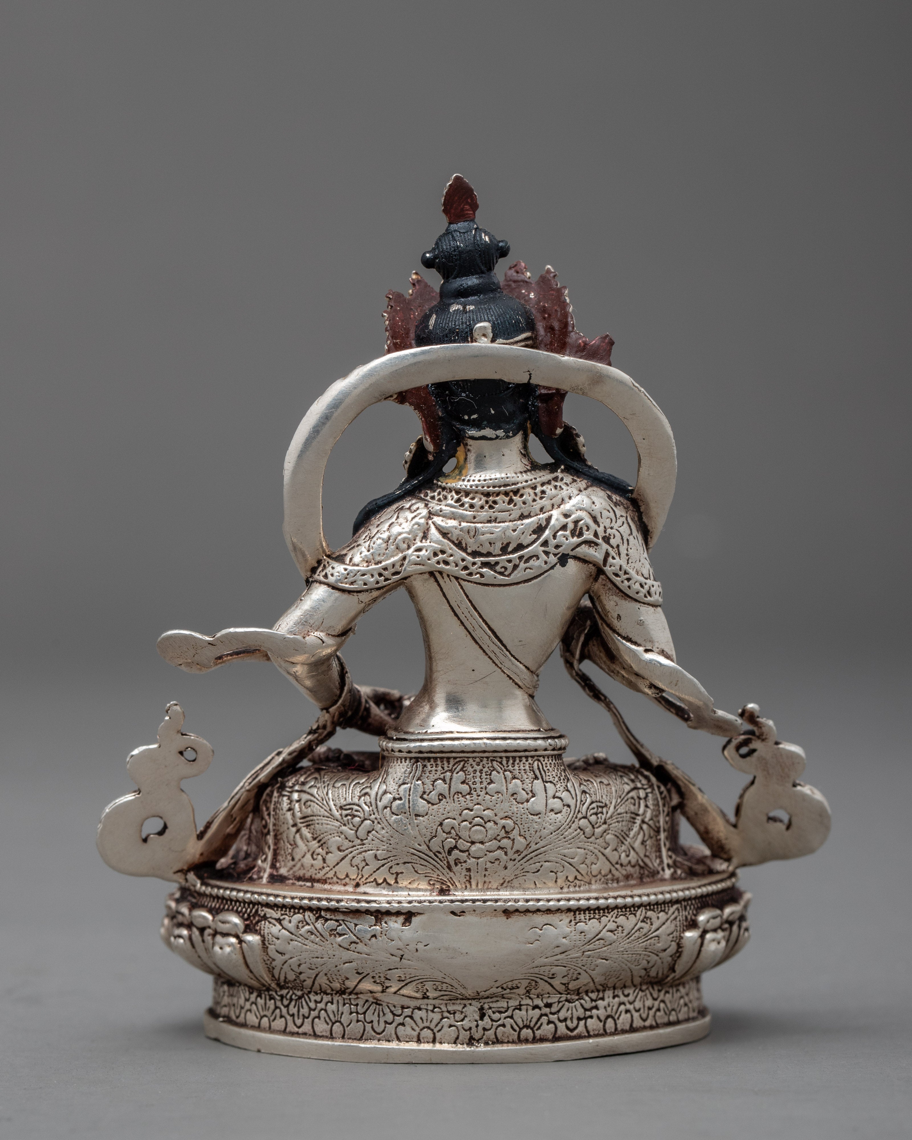 Vajrasattva Mini Statue | Traditional Dorje Sempa Art