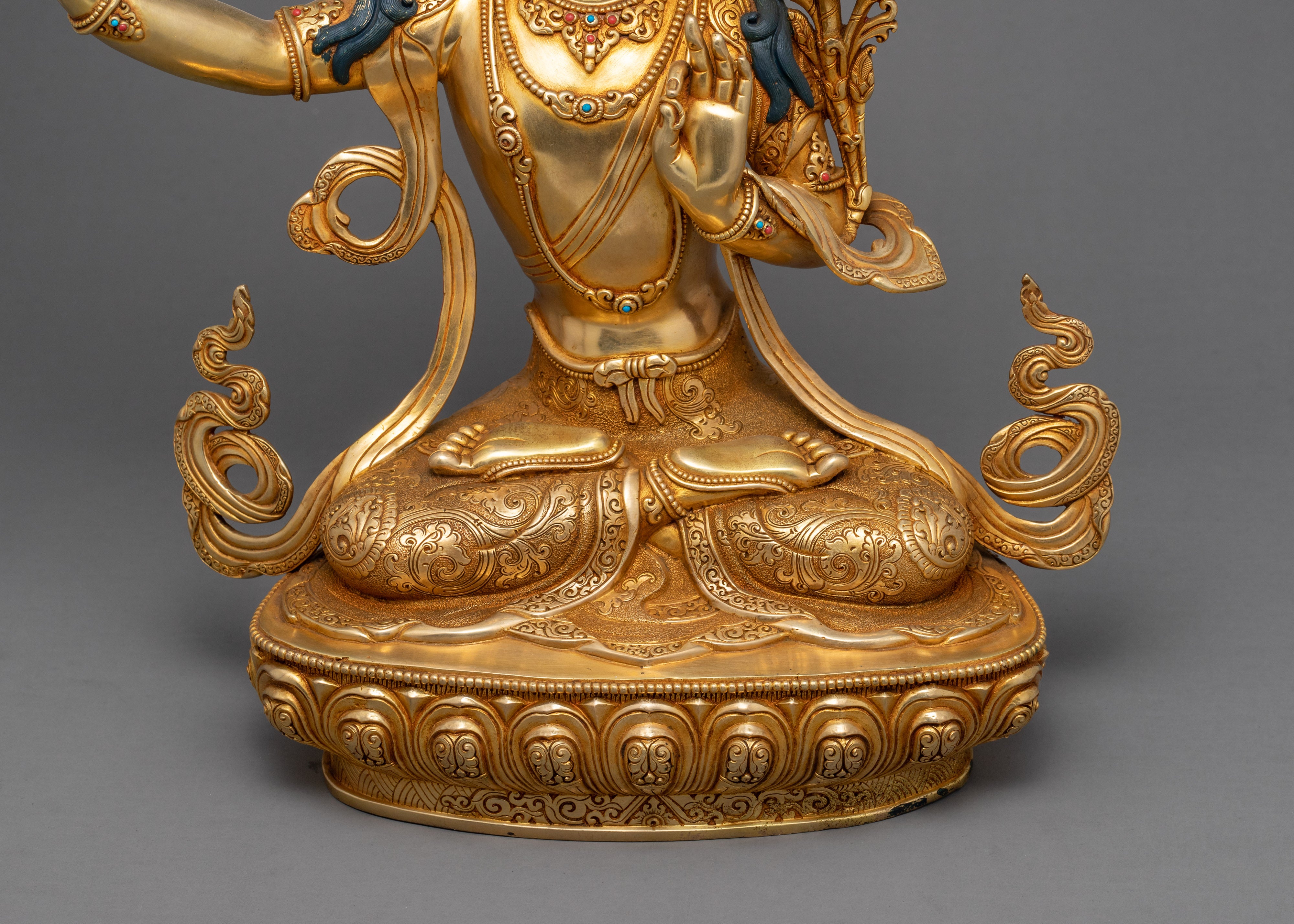 Wisdom Deity Manjushri | Buddhist Bodhisattva Statue