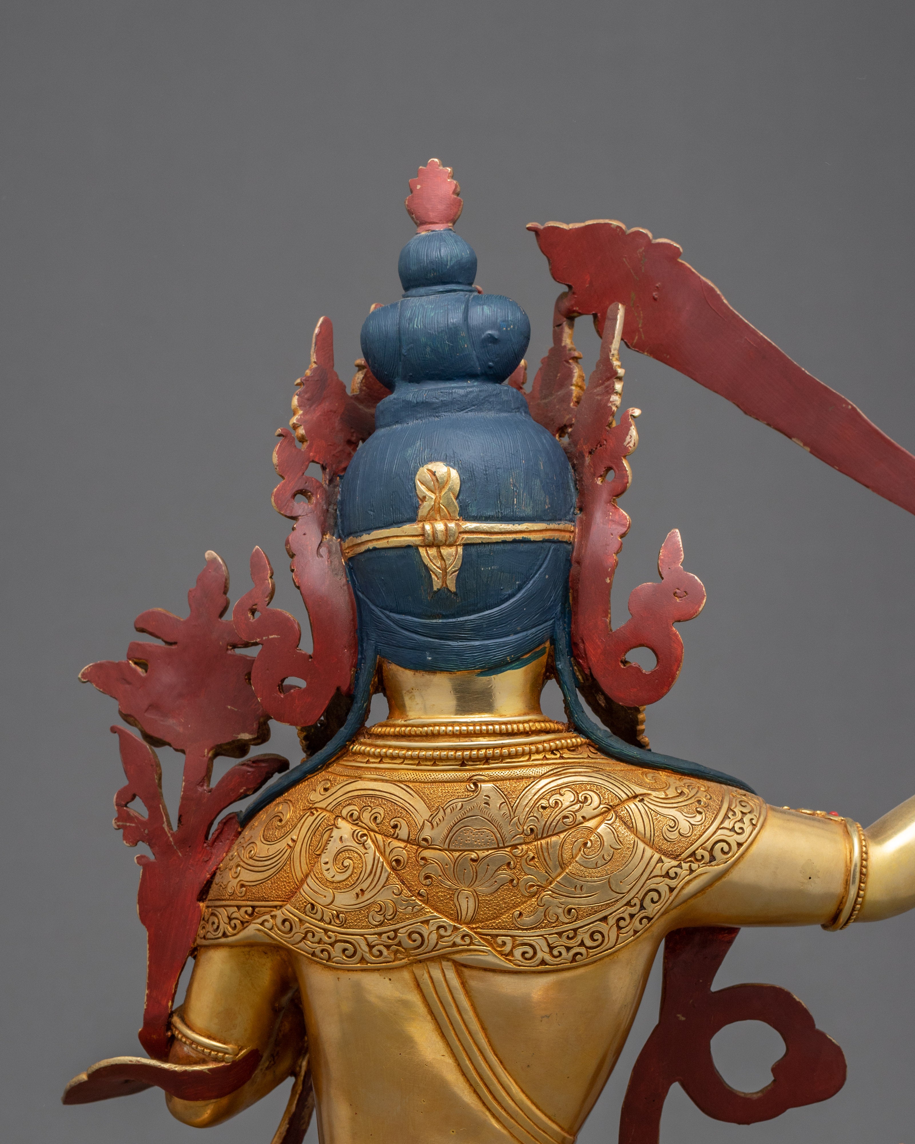 Wisdom Deity Manjushri | Buddhist Bodhisattva Statue