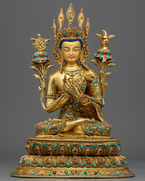 The Buddha Maitreya Statue