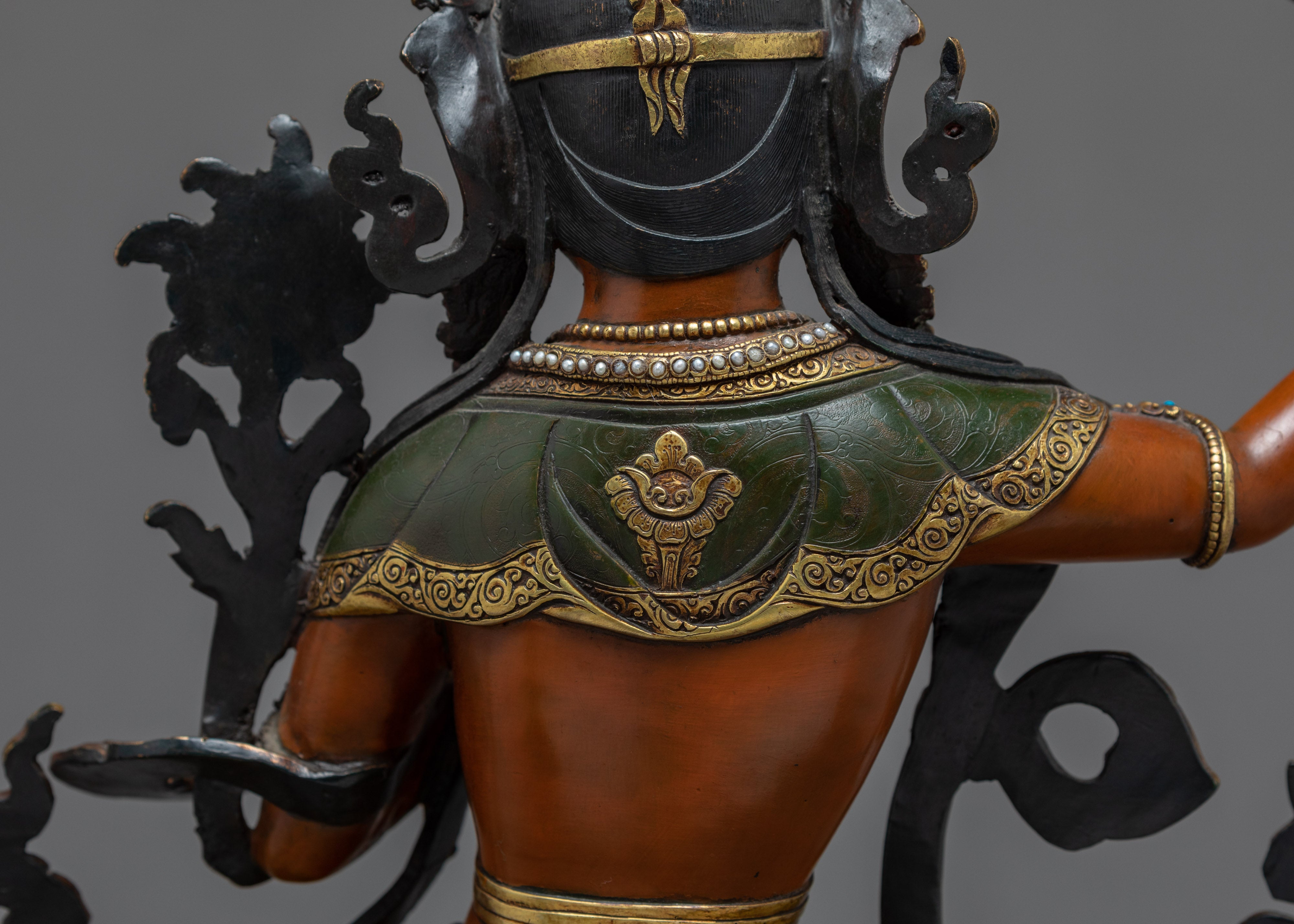 Bodhisattva Manjushri | Deity Of Wisdom | Tibetan Statue Art