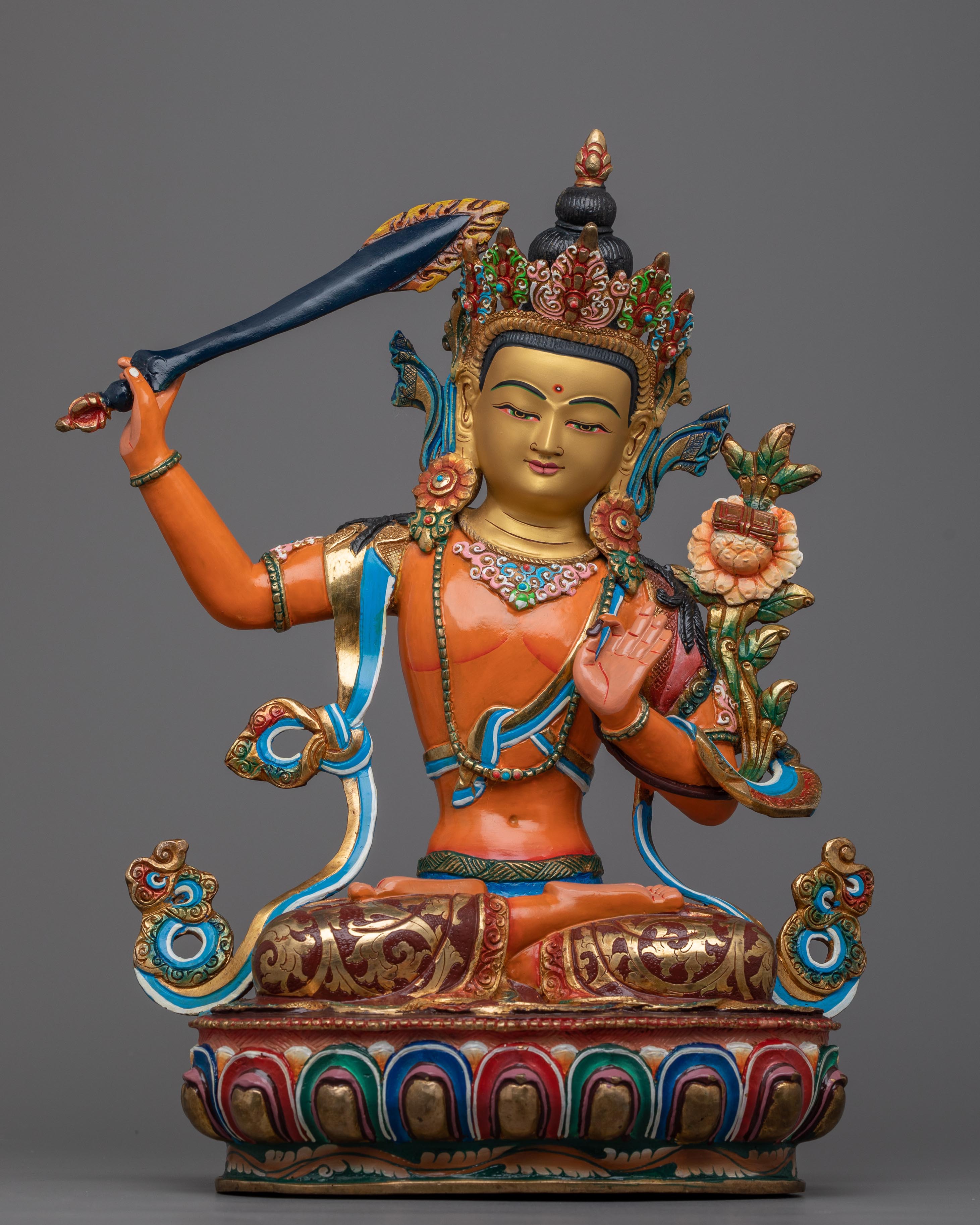 Manjushree Bodhisattva Statue