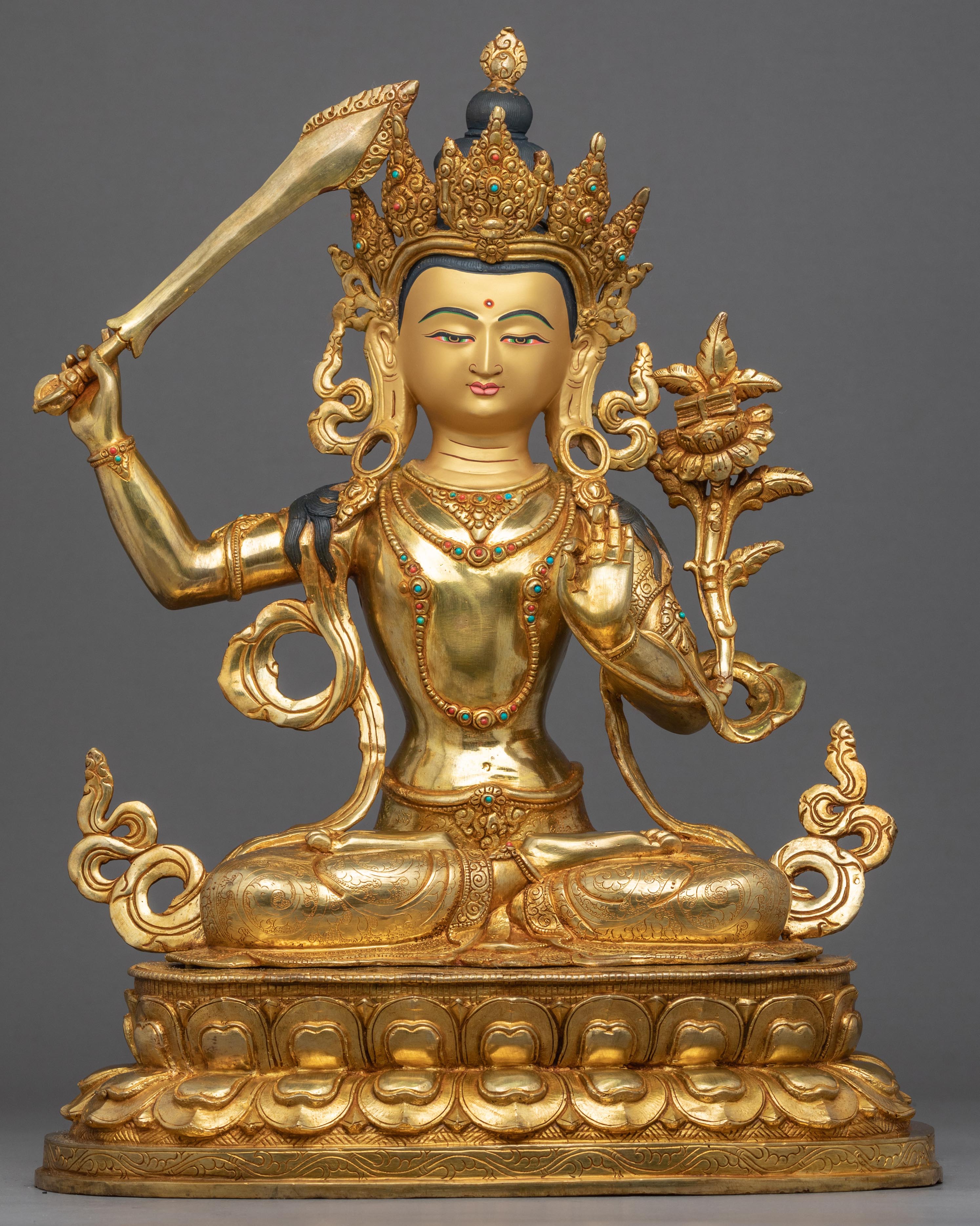 Maha Manjushri Sculpture