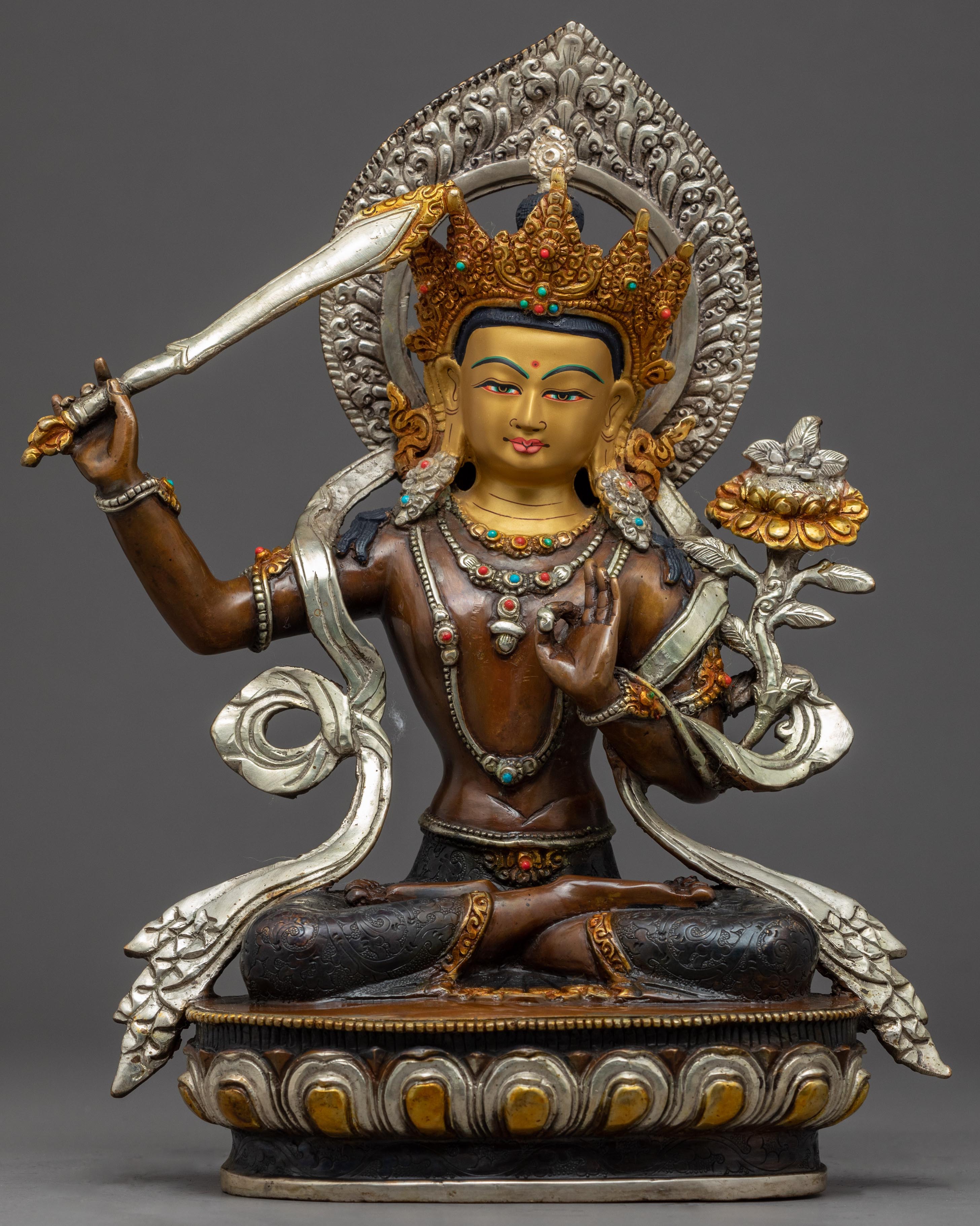 Manjushri Practice Statue