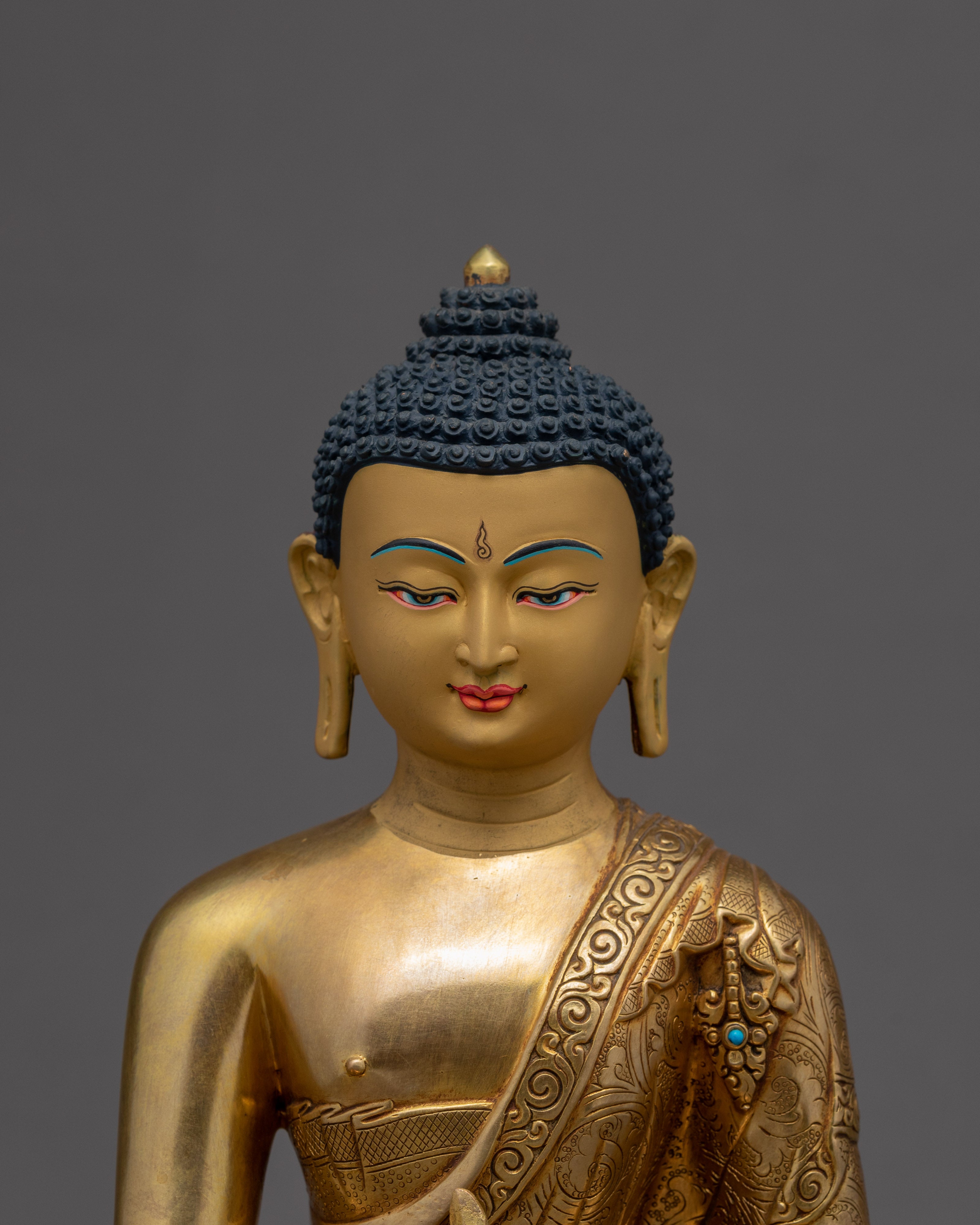 Medicine Buddha Statue | Hand-carved Healing Buddha Figurine