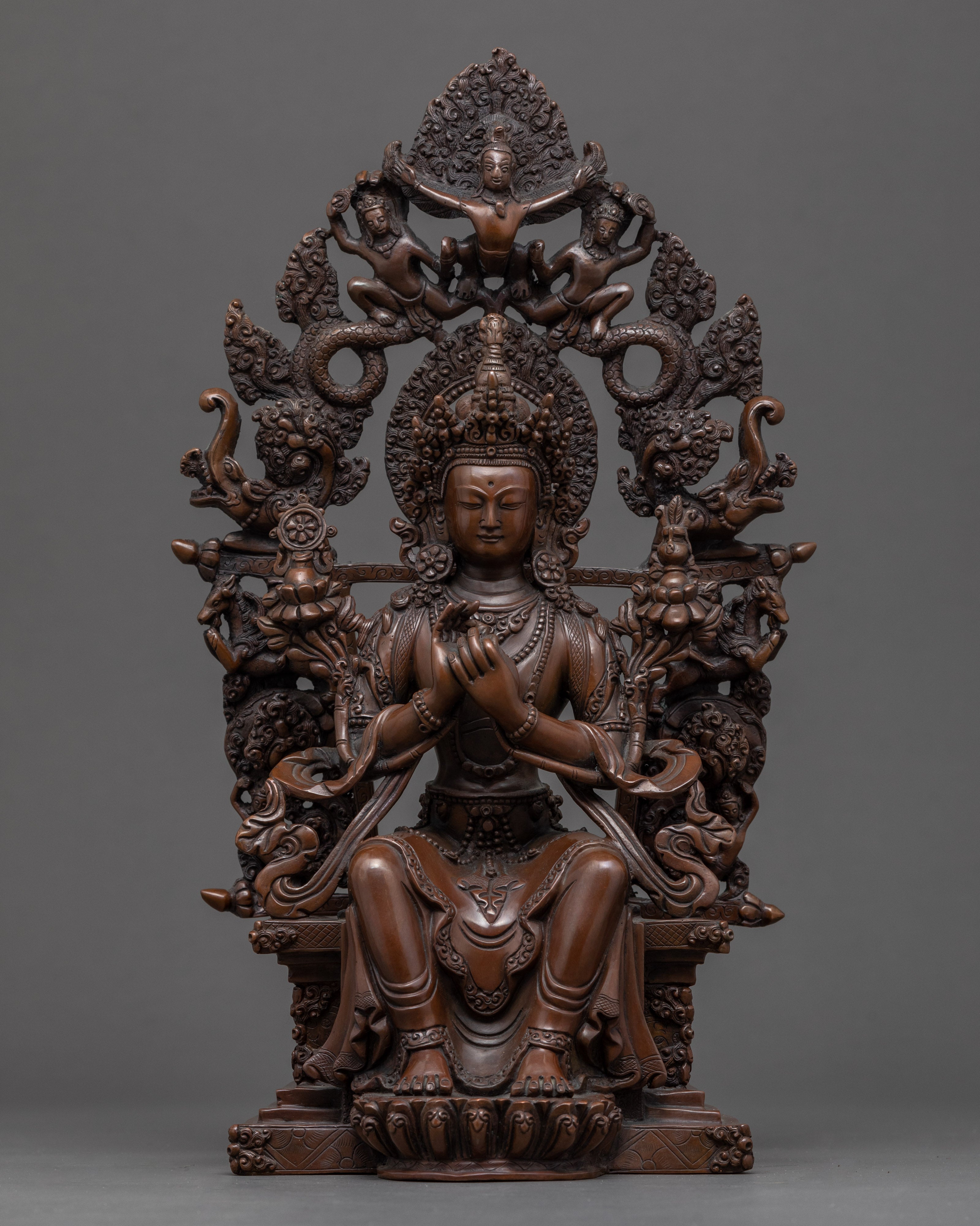 The Buddha Maitreya Statue