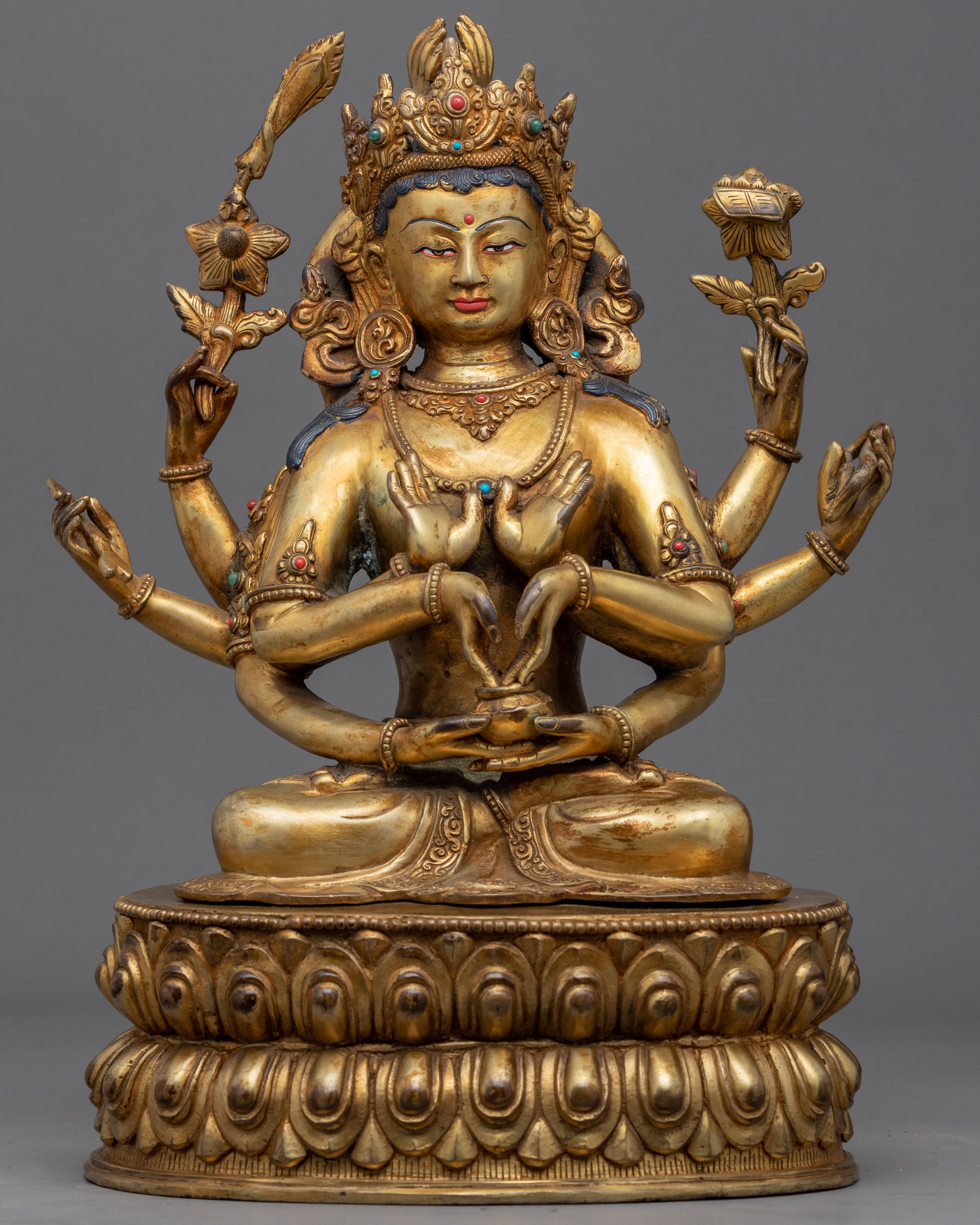 Manjushri Namasangiti Sculpture