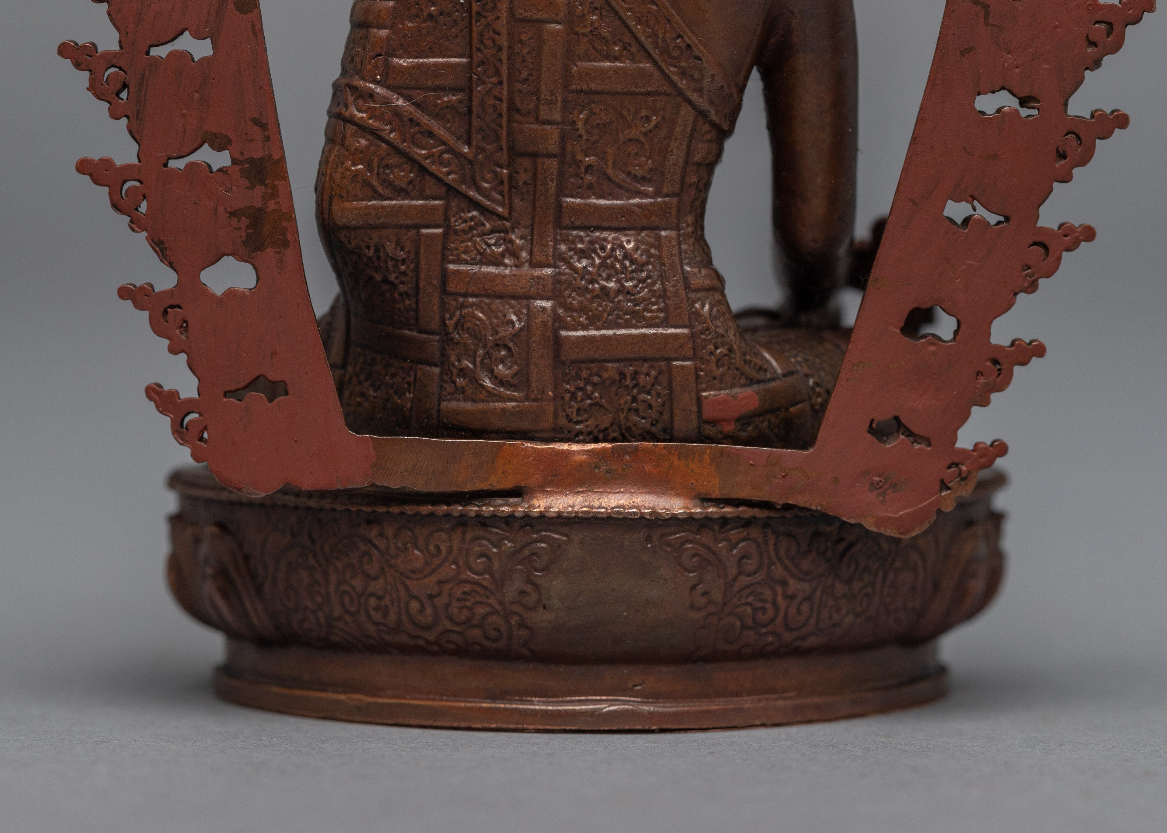 Medicine Buddha Tibetan Sculpture | Traditionally Hand Carved Healing Buddha Art