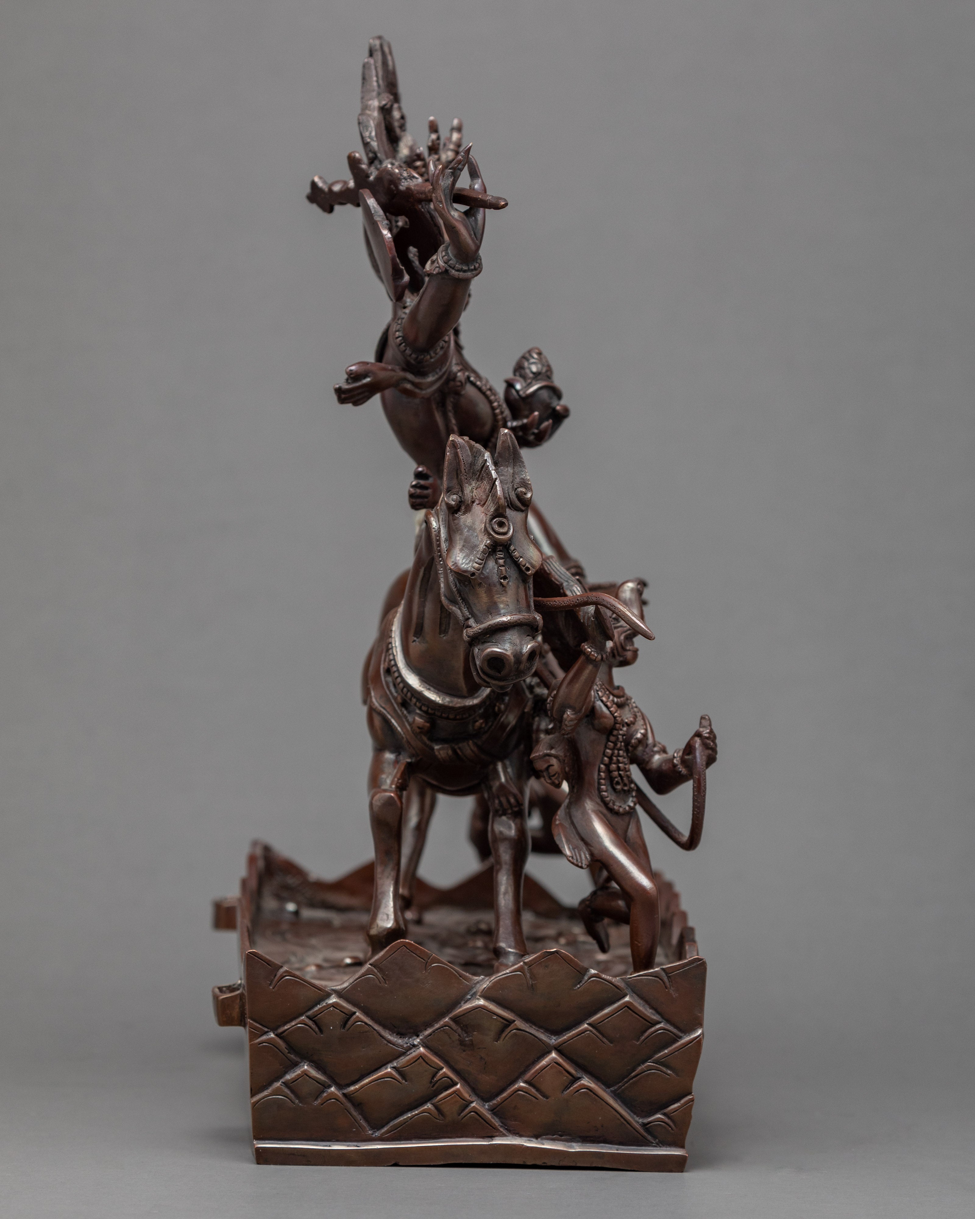 Palden Lhamo | Handcrafted Copper Statue | Termatree