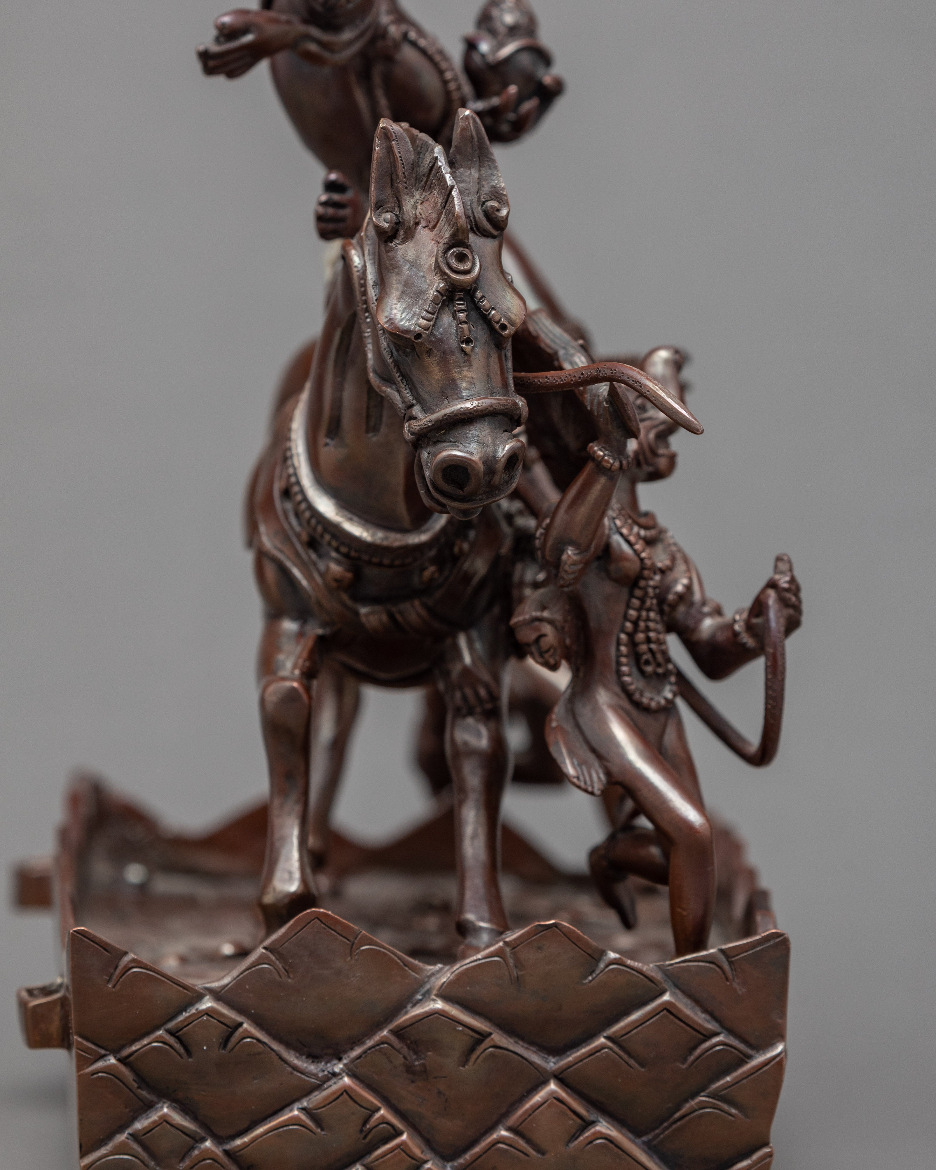 Palden Lhamo | Handcrafted Copper Statue | Termatree