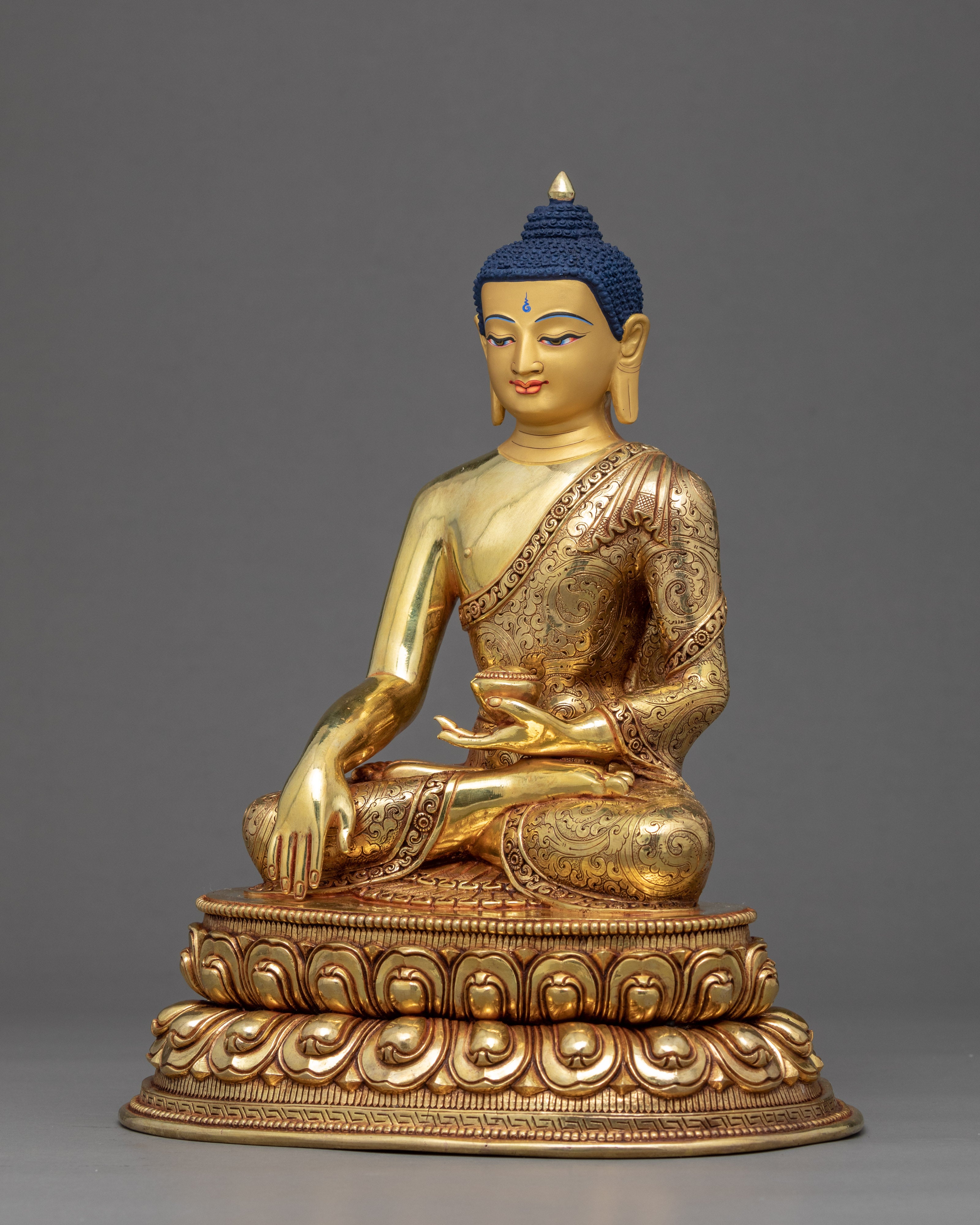Shakyamuni Buddha Statue | Auspicious Himalayan Art of Nepal