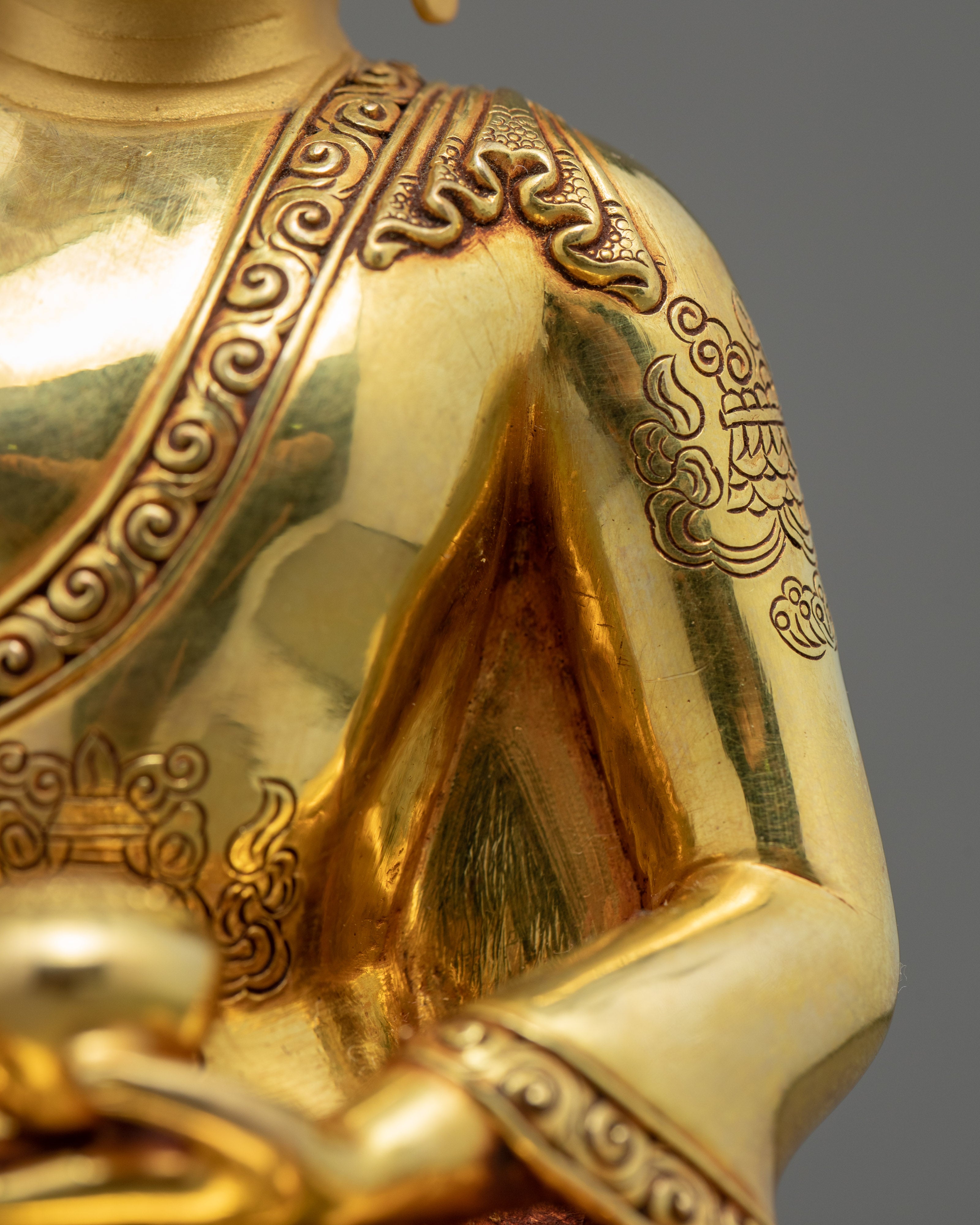 Namo Shakyamuni Buddha Sculpture | Tibetan Buddhist Art