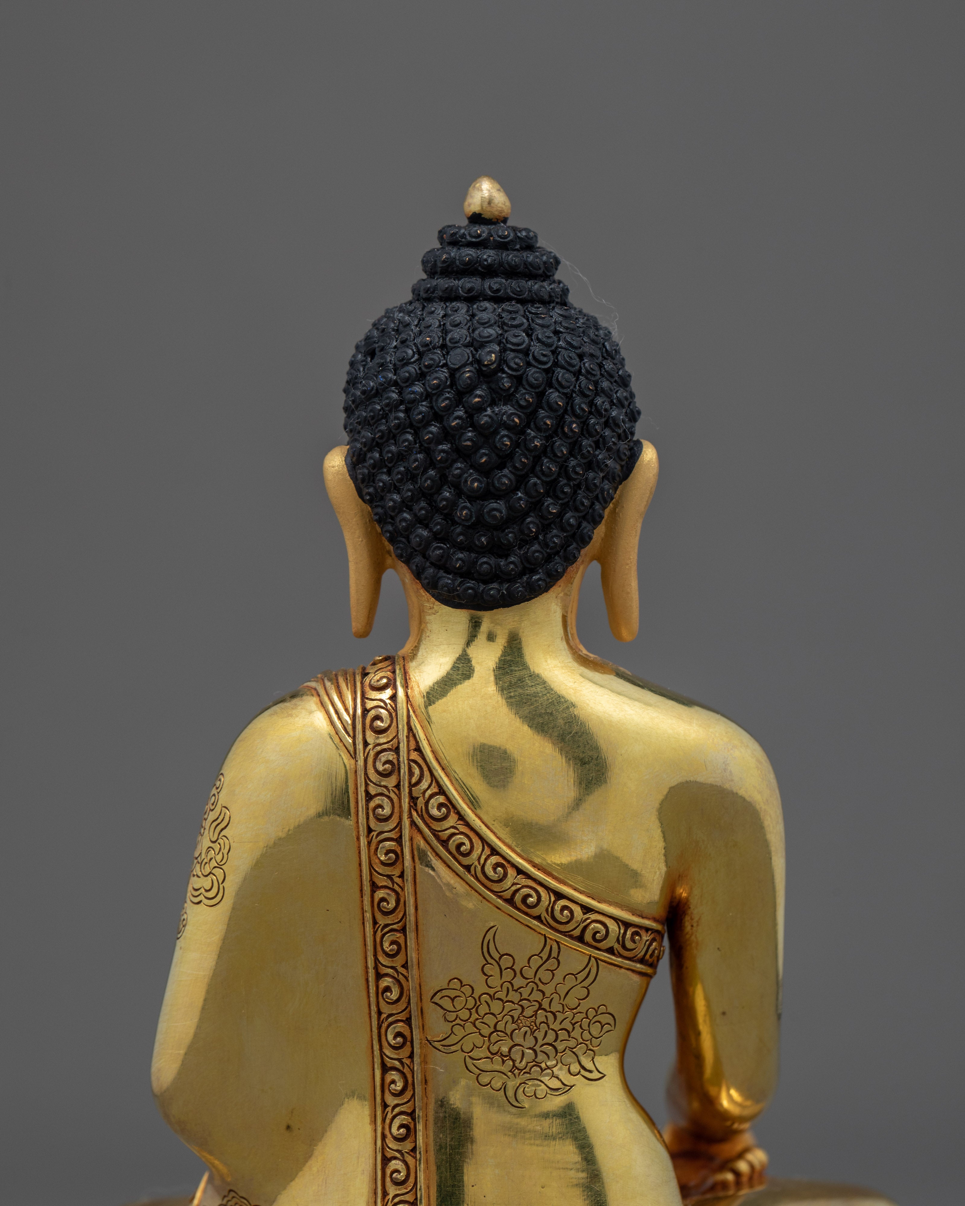 Namo Shakyamuni Buddha Sculpture | Tibetan Buddhist Art