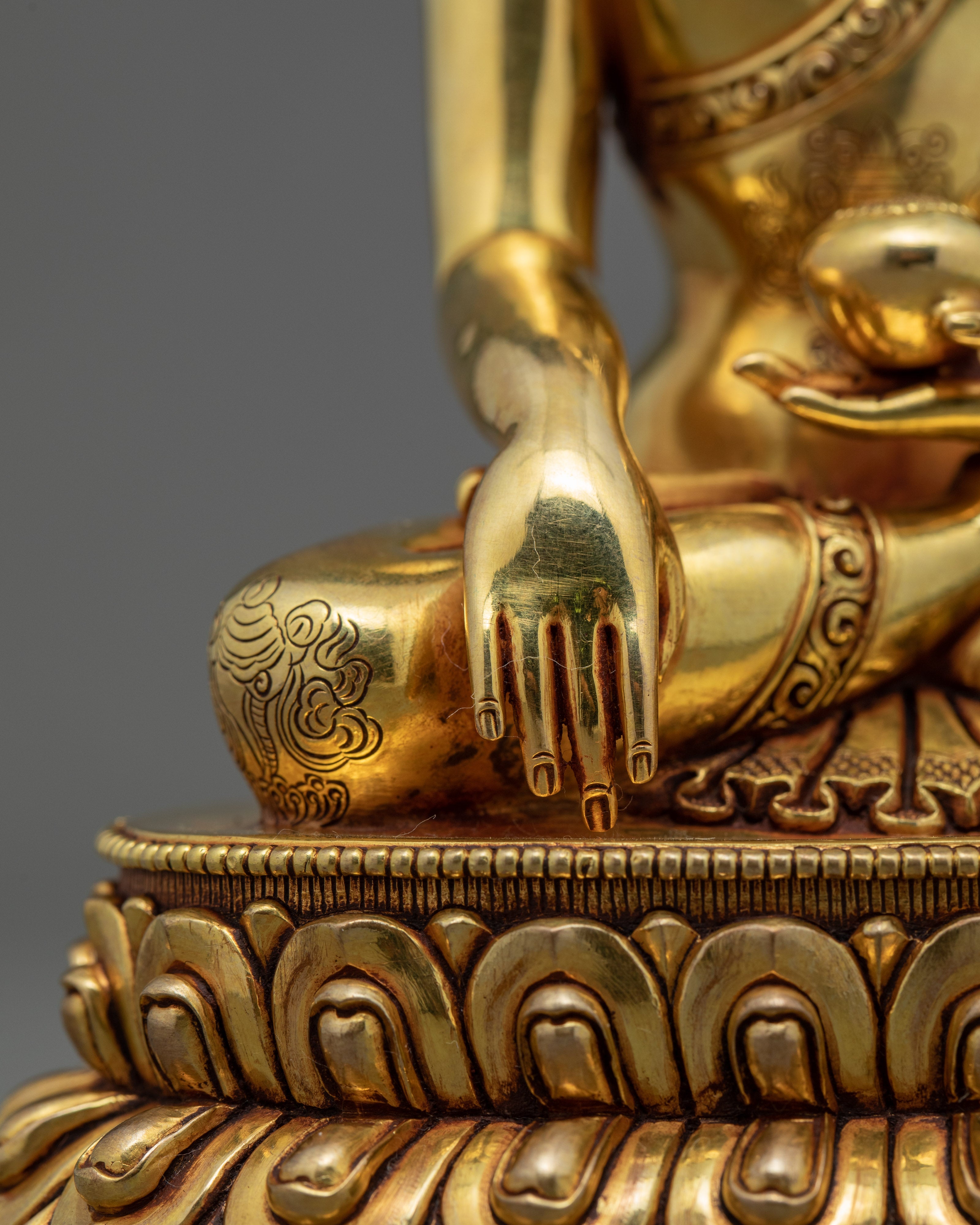 Namo Shakyamuni Buddha Sculpture | Tibetan Buddhist Art