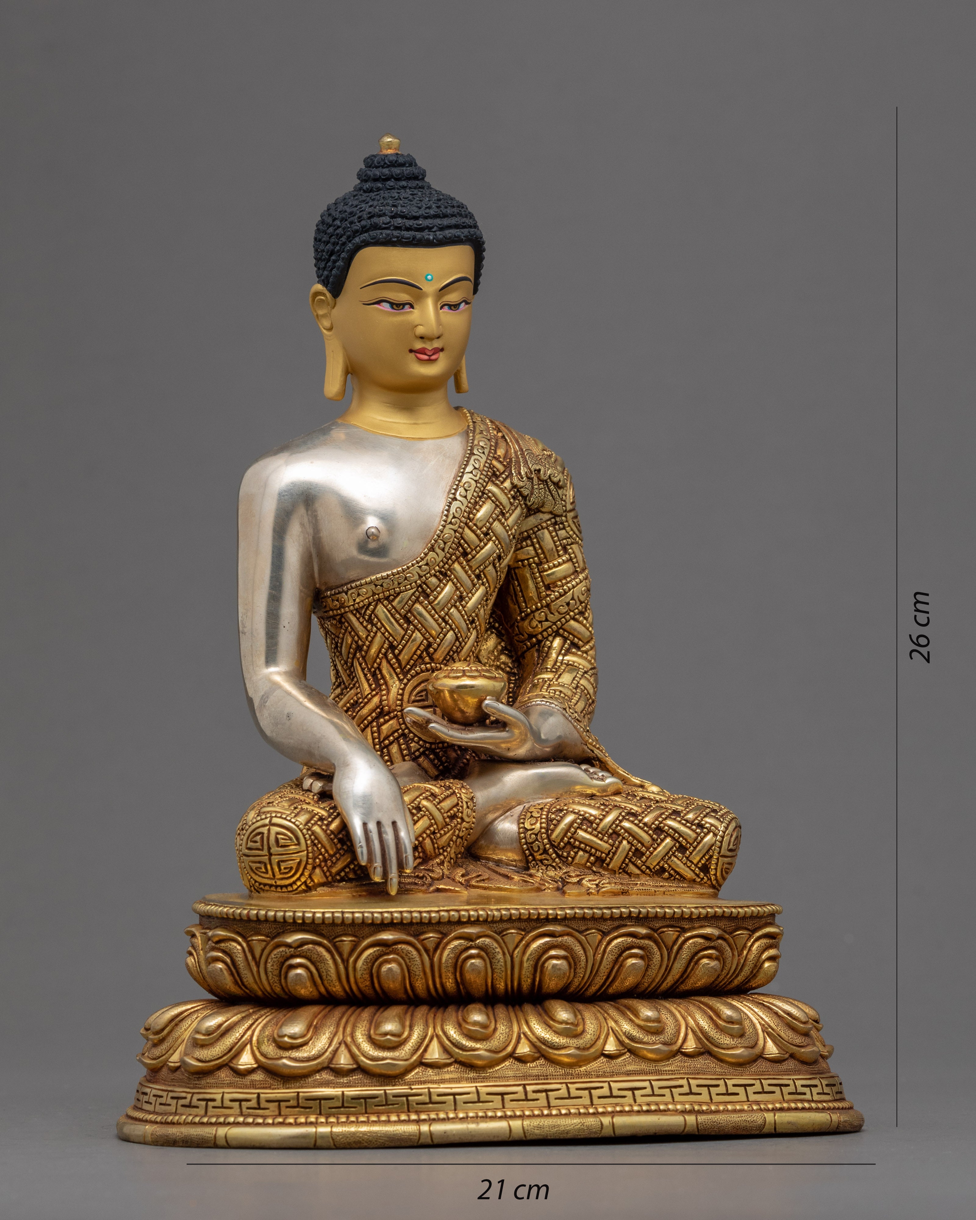 The Shakyamuni Buddha Sculpture | Himalayan Art of Nepal