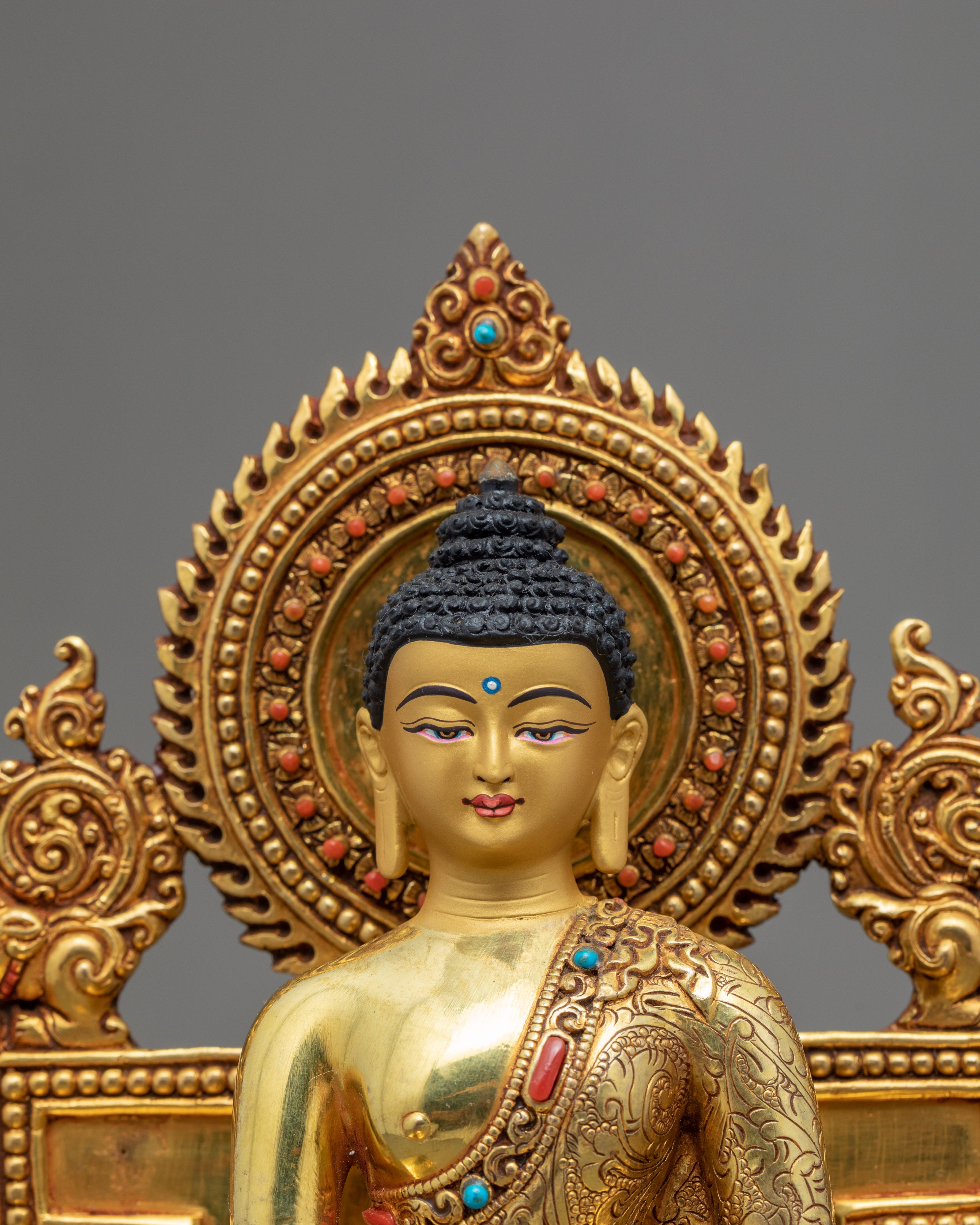 Shakyamuni Buddha Art | Traditional Hand Carved Statue