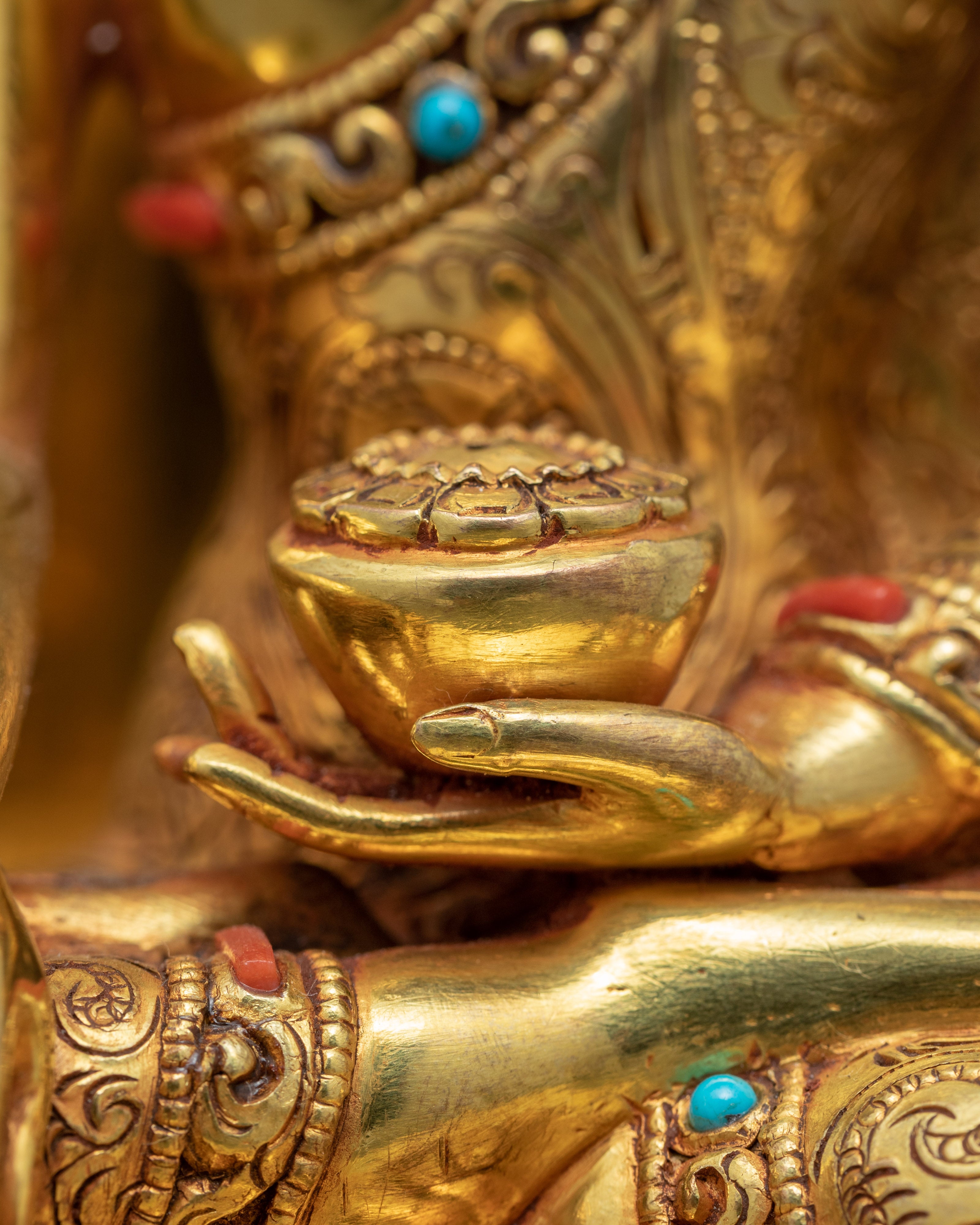 Shakyamuni Buddha Art | Traditional Hand Carved Statue