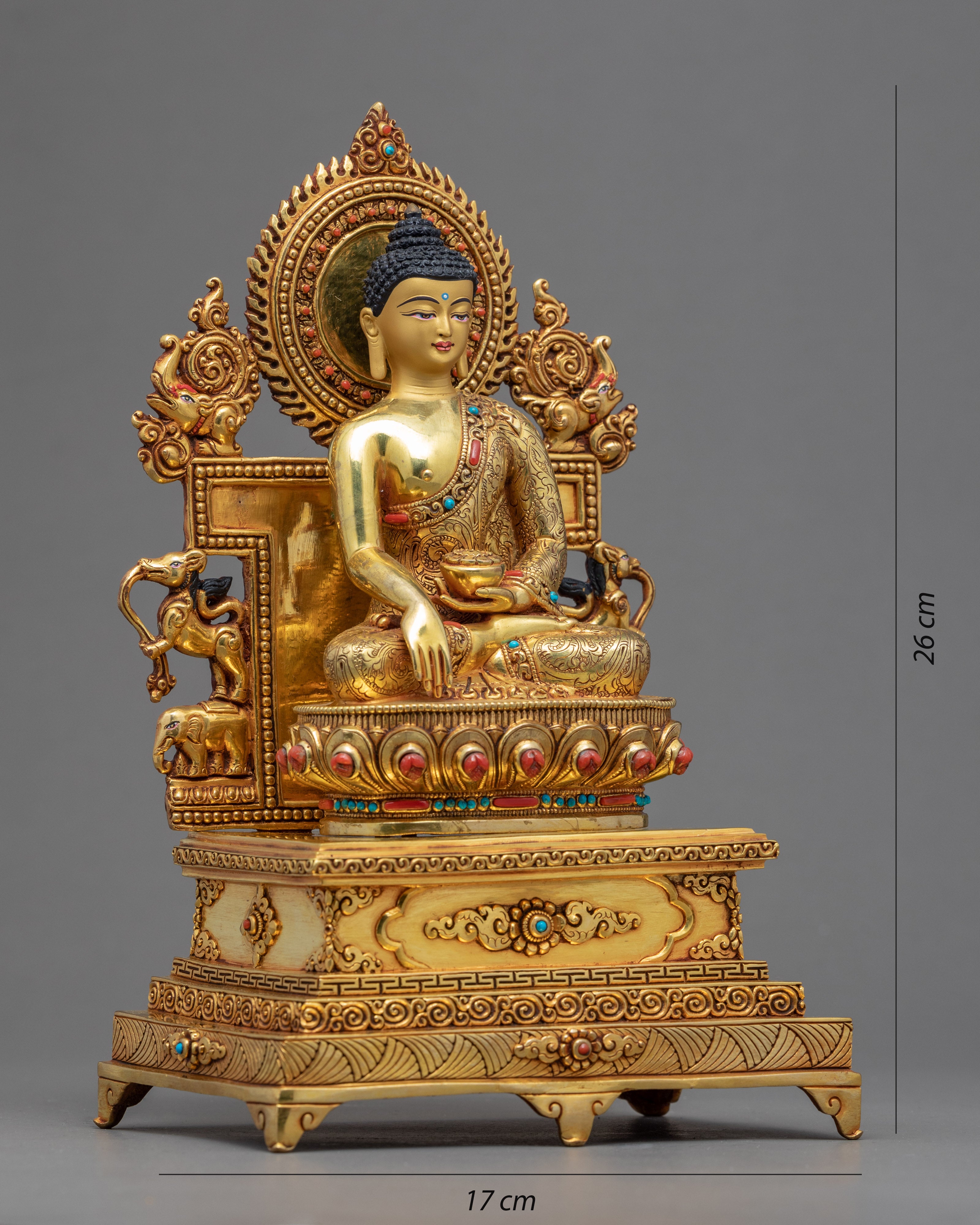 Shakyamuni Buddha Art | Traditional Hand Carved Statue