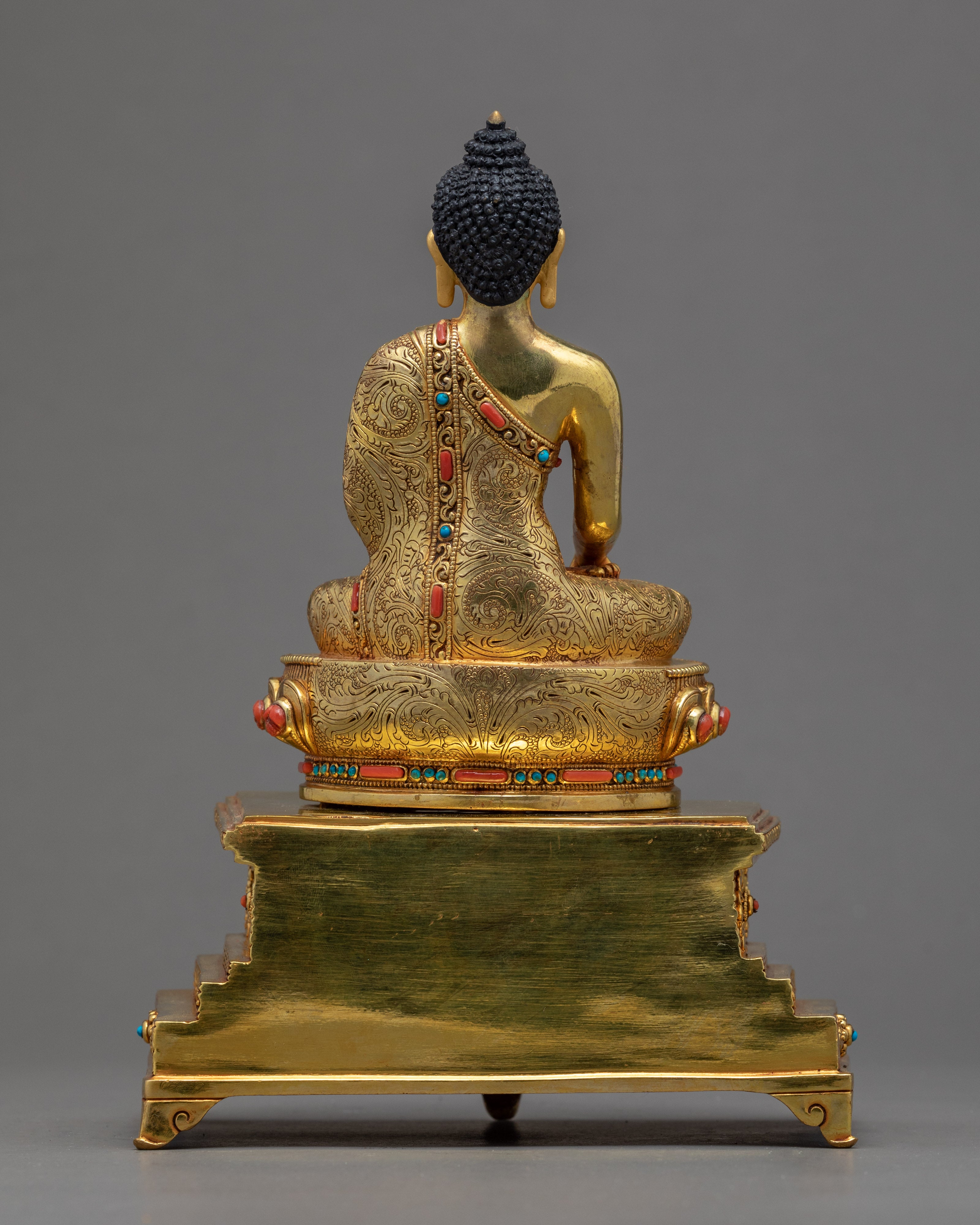 Shakyamuni Buddha Art | Traditional Hand Carved Statue