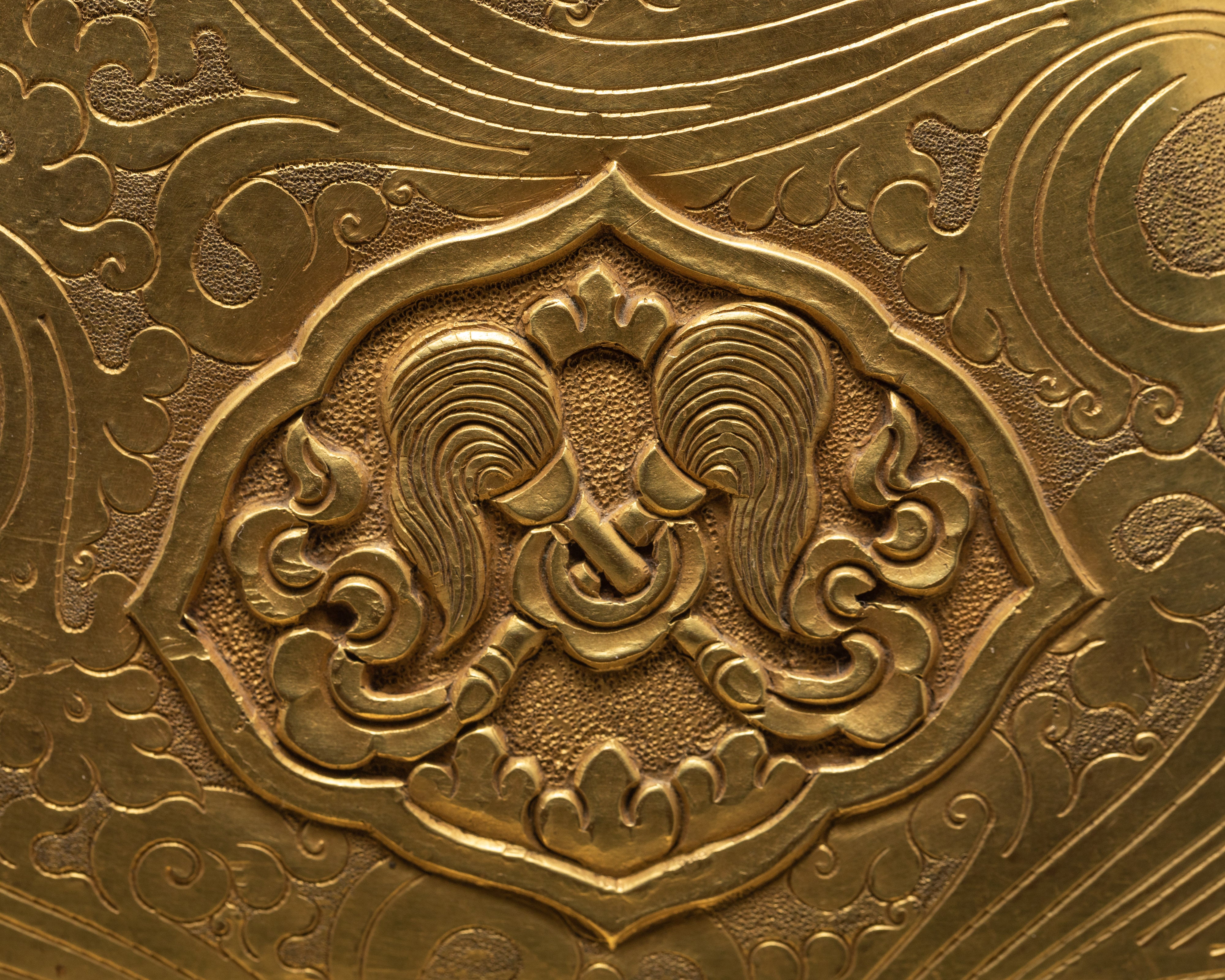 Shakyamuni Buddha Statue | 24k Gold Plated | Handmade Arts