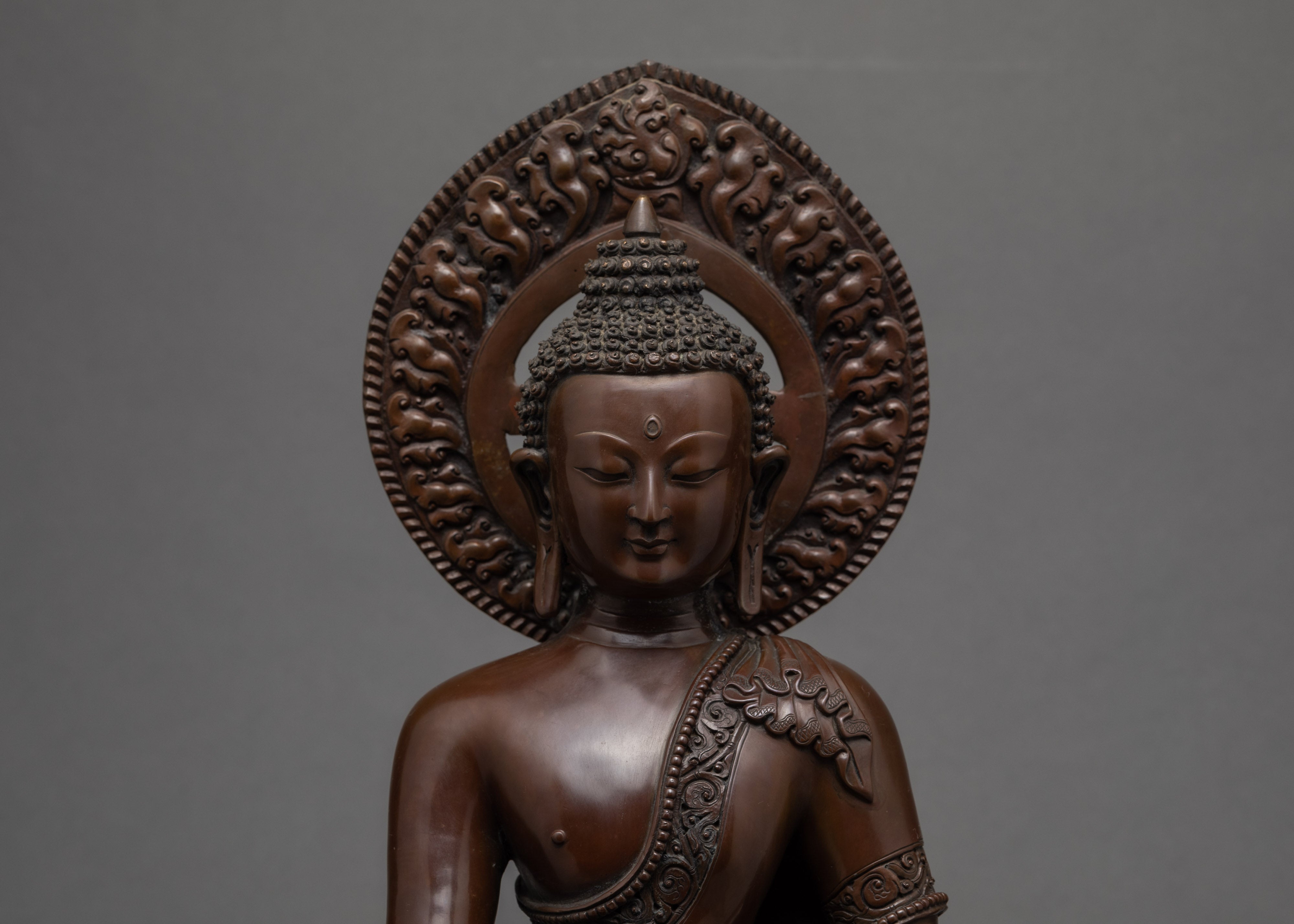 Shakyamuni Buddha Statue | Traditional Himalayan Buddhist Art