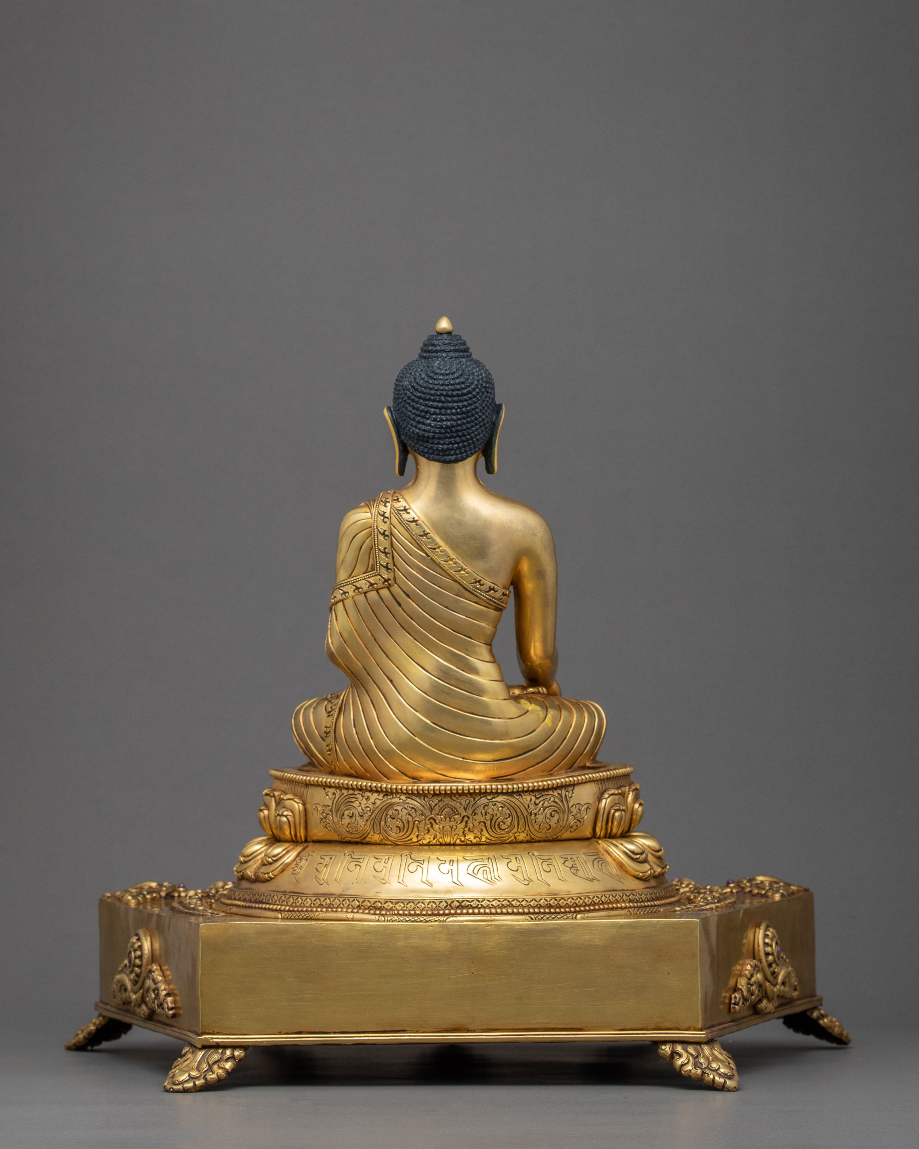 Shakyamuni Buddha Sculpture | Traditional Himalayan Art of Nepal